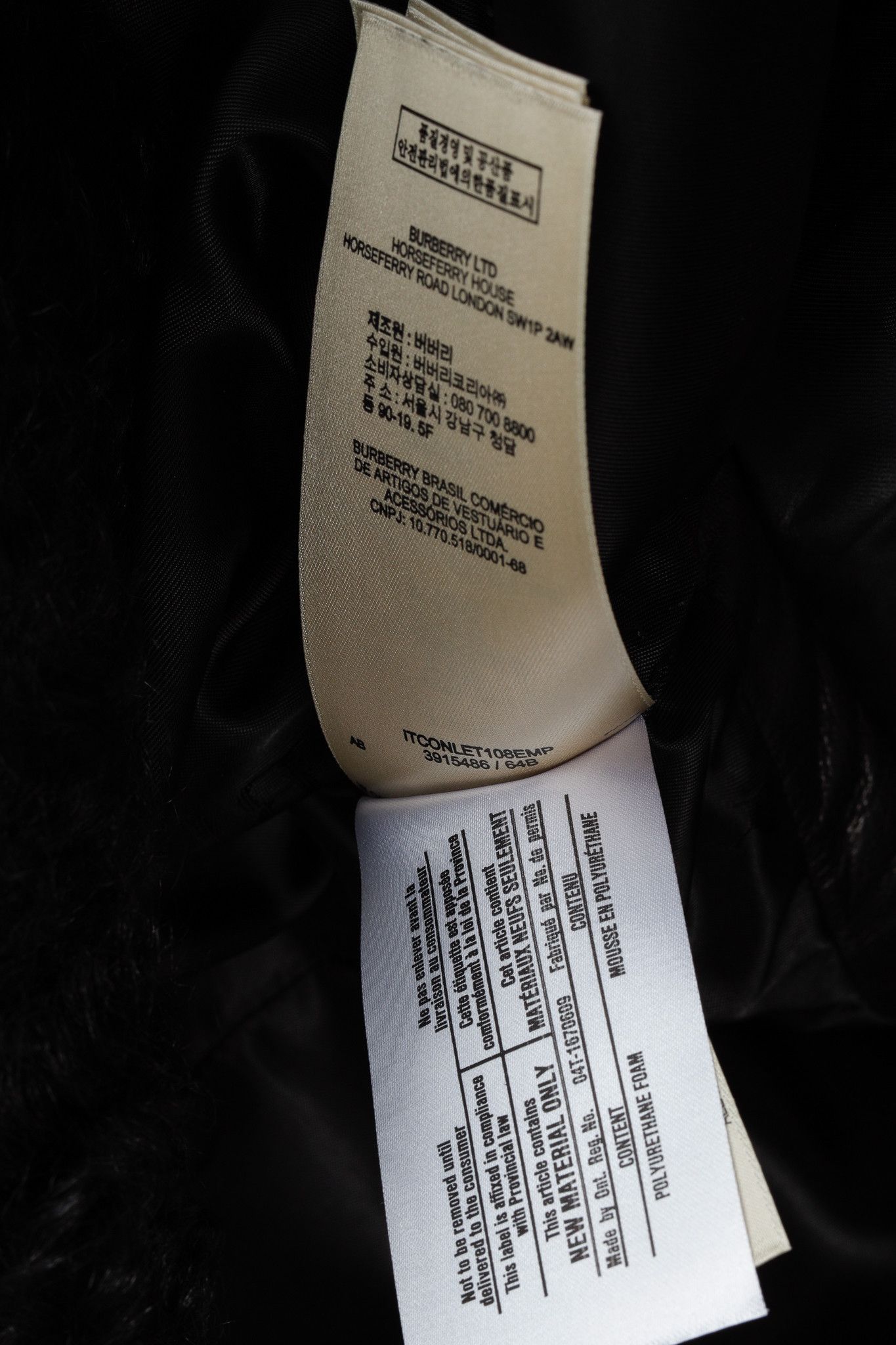 Burberry Burberry Oatshire Shearling Quilted Leather Moto Jacket Size S / US 4 / IT 40 - 14 Thumbnail