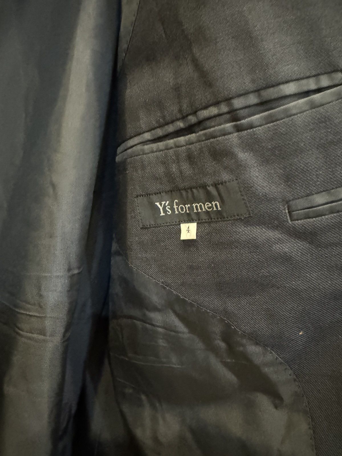 Y's for Men × Yohji Yamamoto Ys for Men Wool Blazer Size 40R - 4 Thumbnail