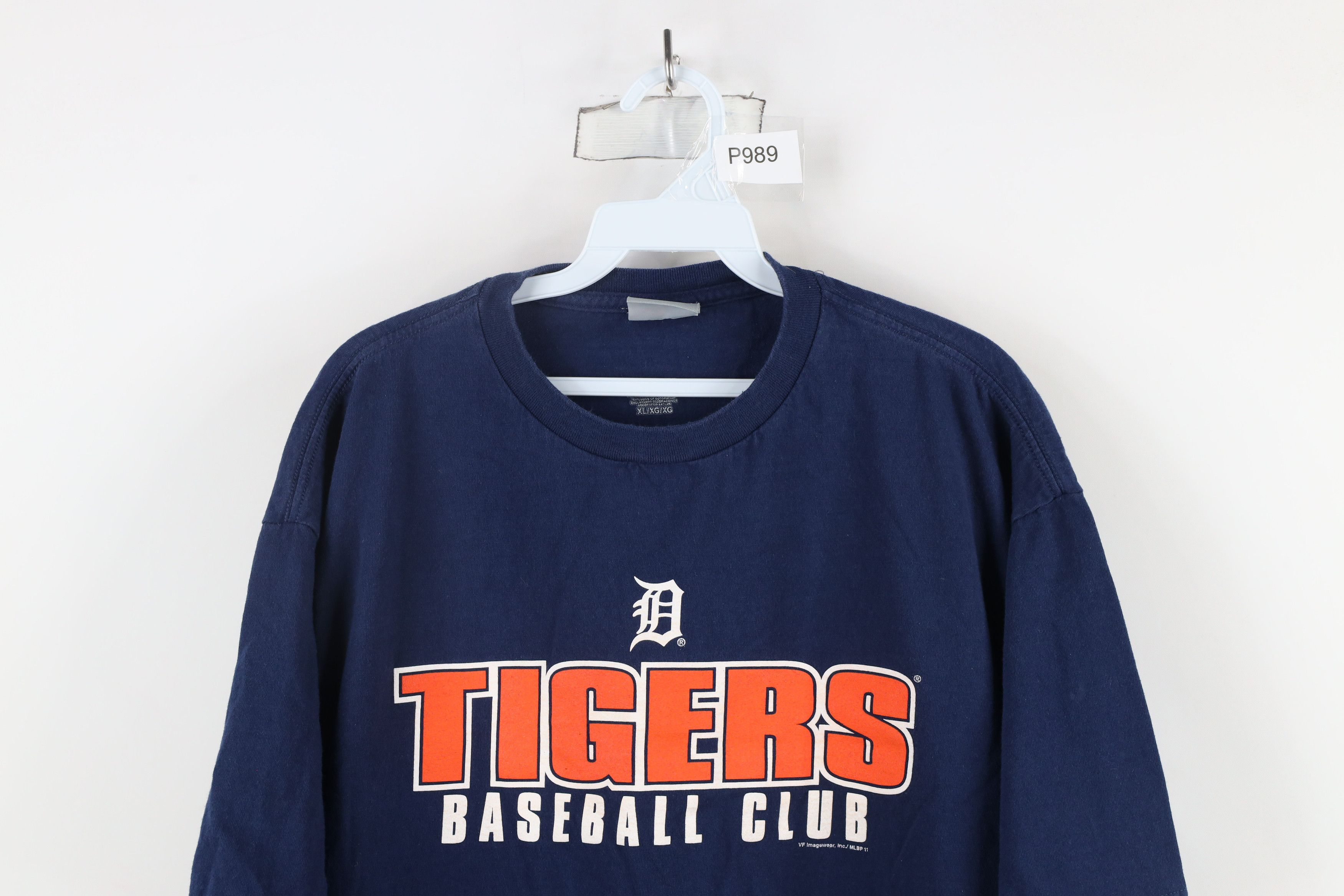 Vintage Vintage Out Old English D Detroit Tigers Baseball T-Shirt Size US XL / EU 56 / 4 - 2 Thumbnail
