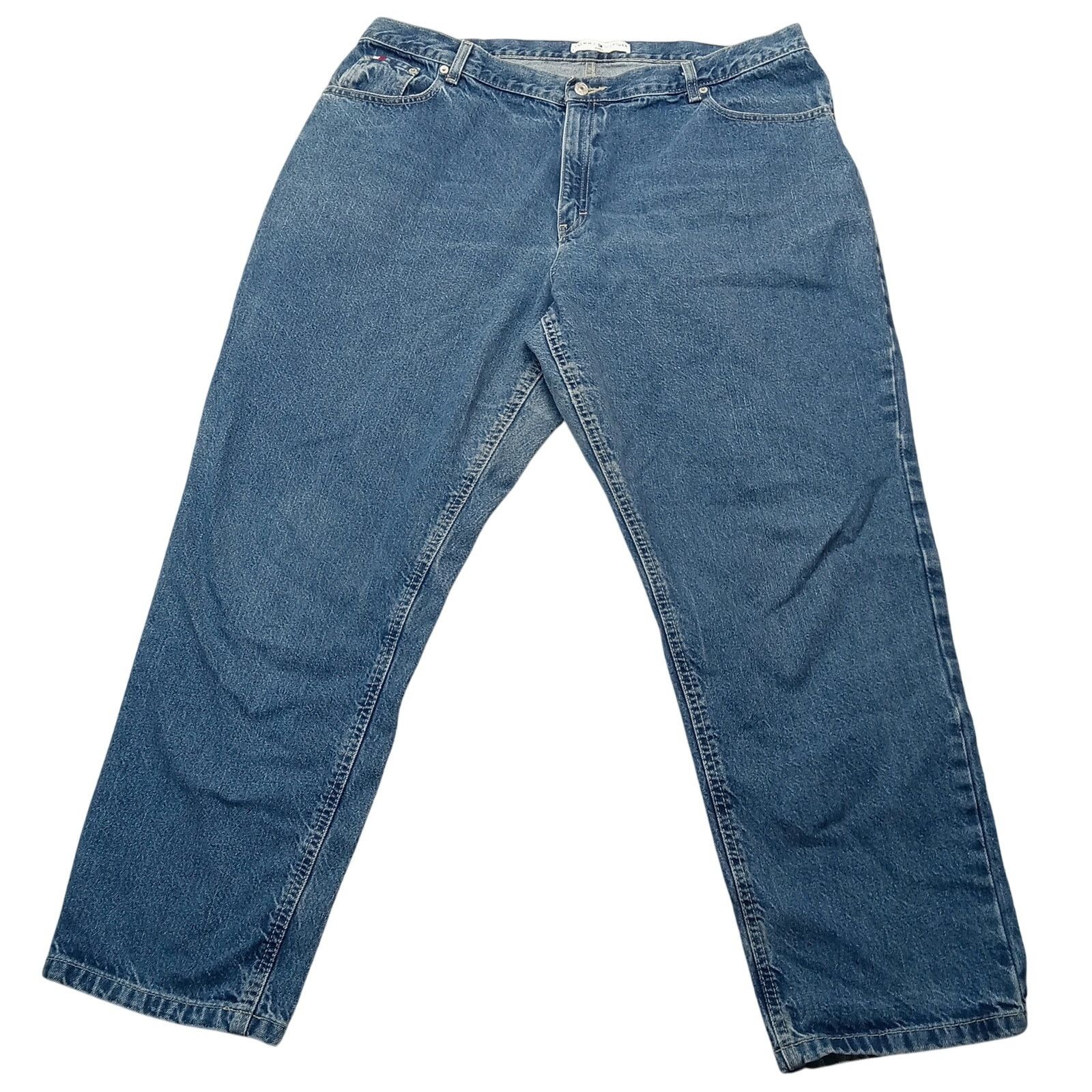 Tommy Jeans Tommy Jeans 22 (42 X 32) Women's Denim Blue Cotton Size 42" / US 20 - 1 Thumbnail