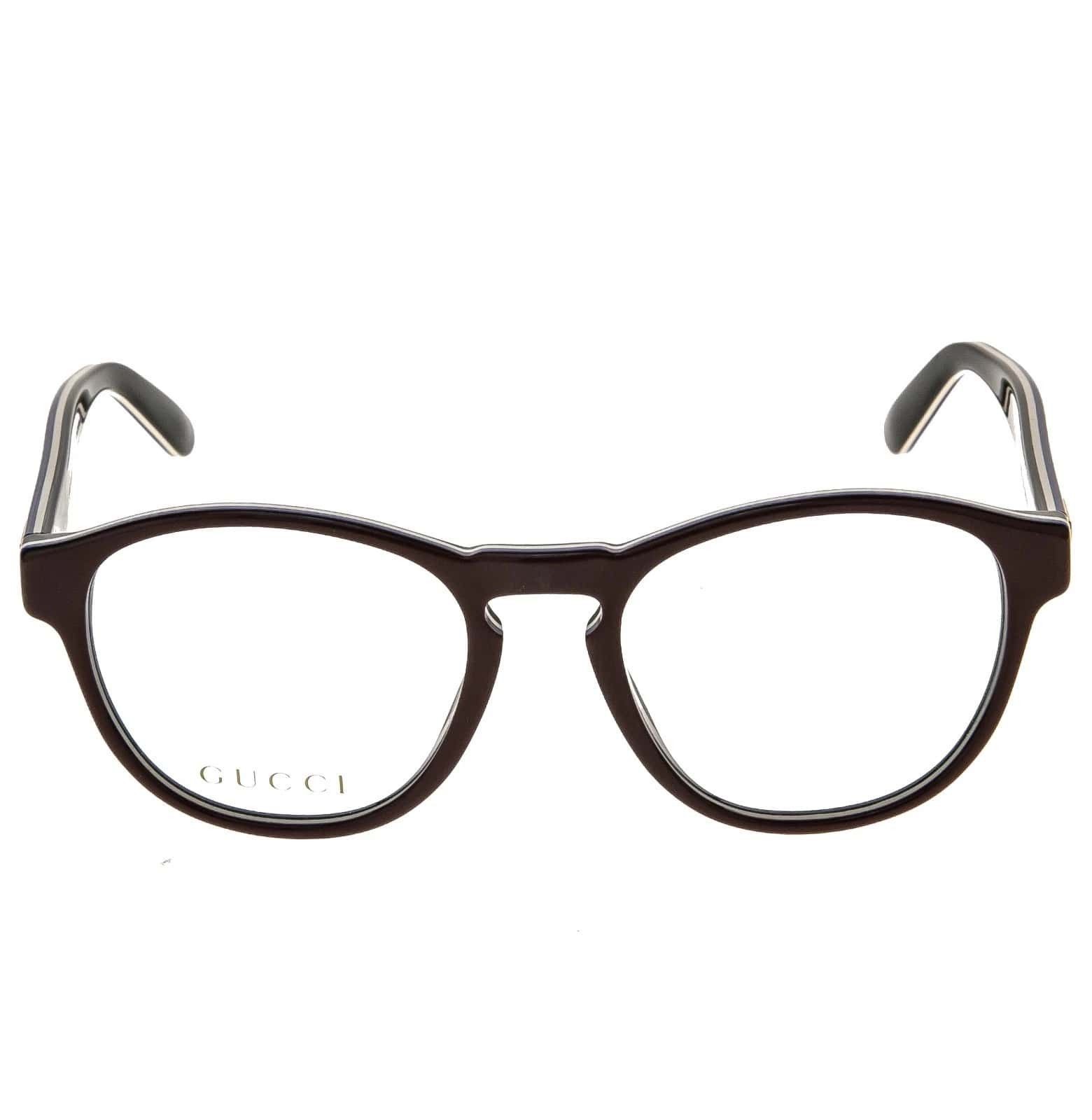 Gucci GUCCI GG0273O 0273 Burgundy Black White Eyeglasses 003 Size ONE SIZE - 6 Thumbnail