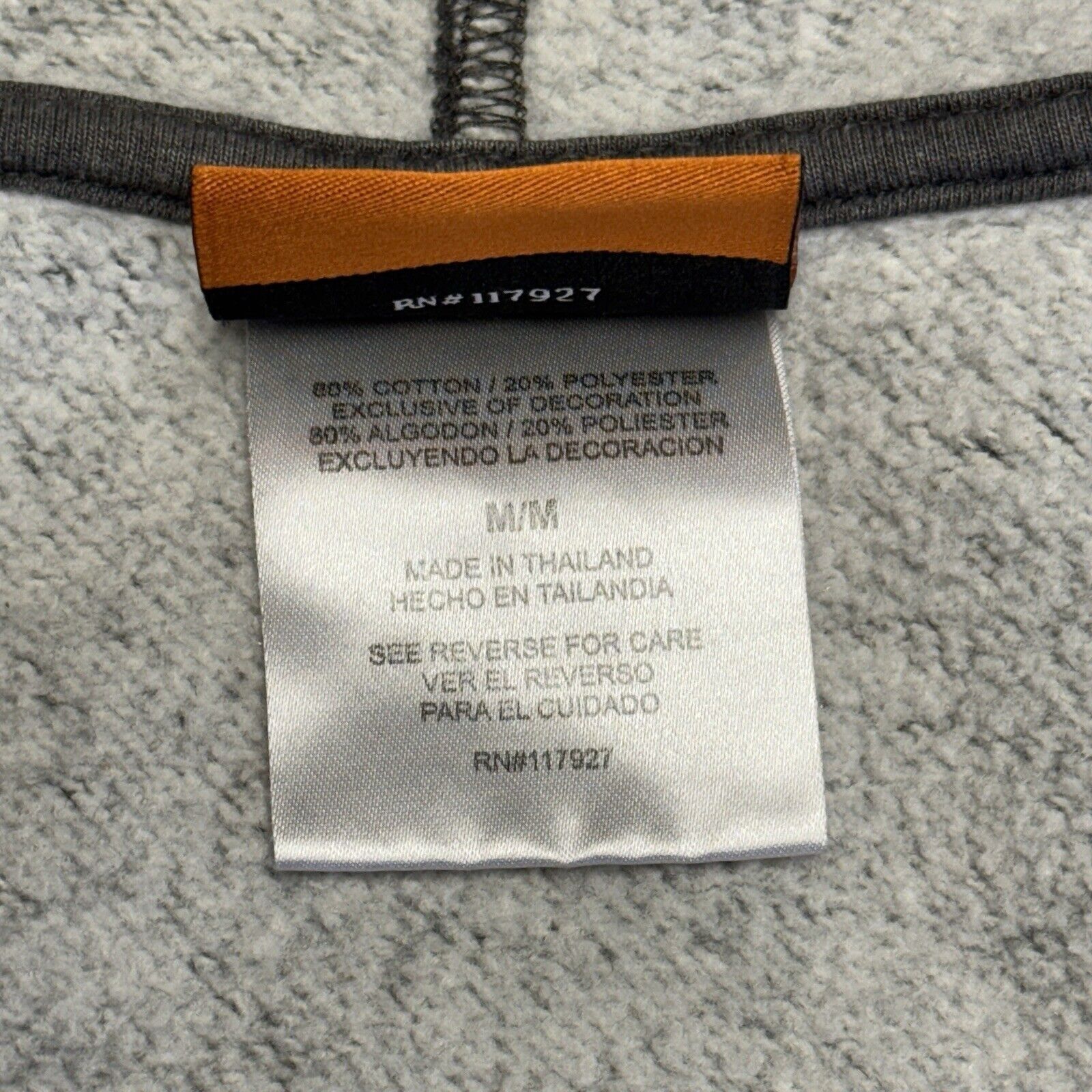 Vintage Vintage AND1 Hoodie Mens Medium Gray Full Zip Basketball Swe Size US M / EU 48-50 / 2 - 6 Thumbnail
