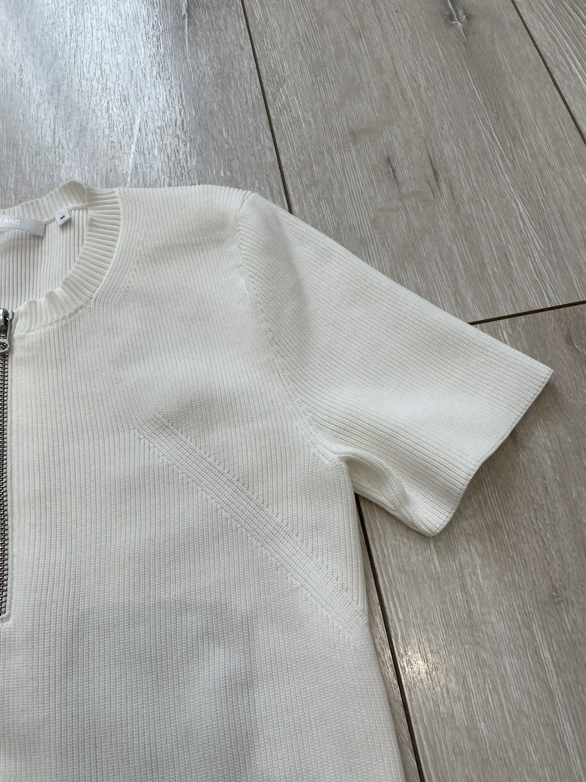 Helmut Lang Helmut Lang Ribbed T shirt woman’s Size M / US 6-8 / IT 42-44 - 3 Thumbnail