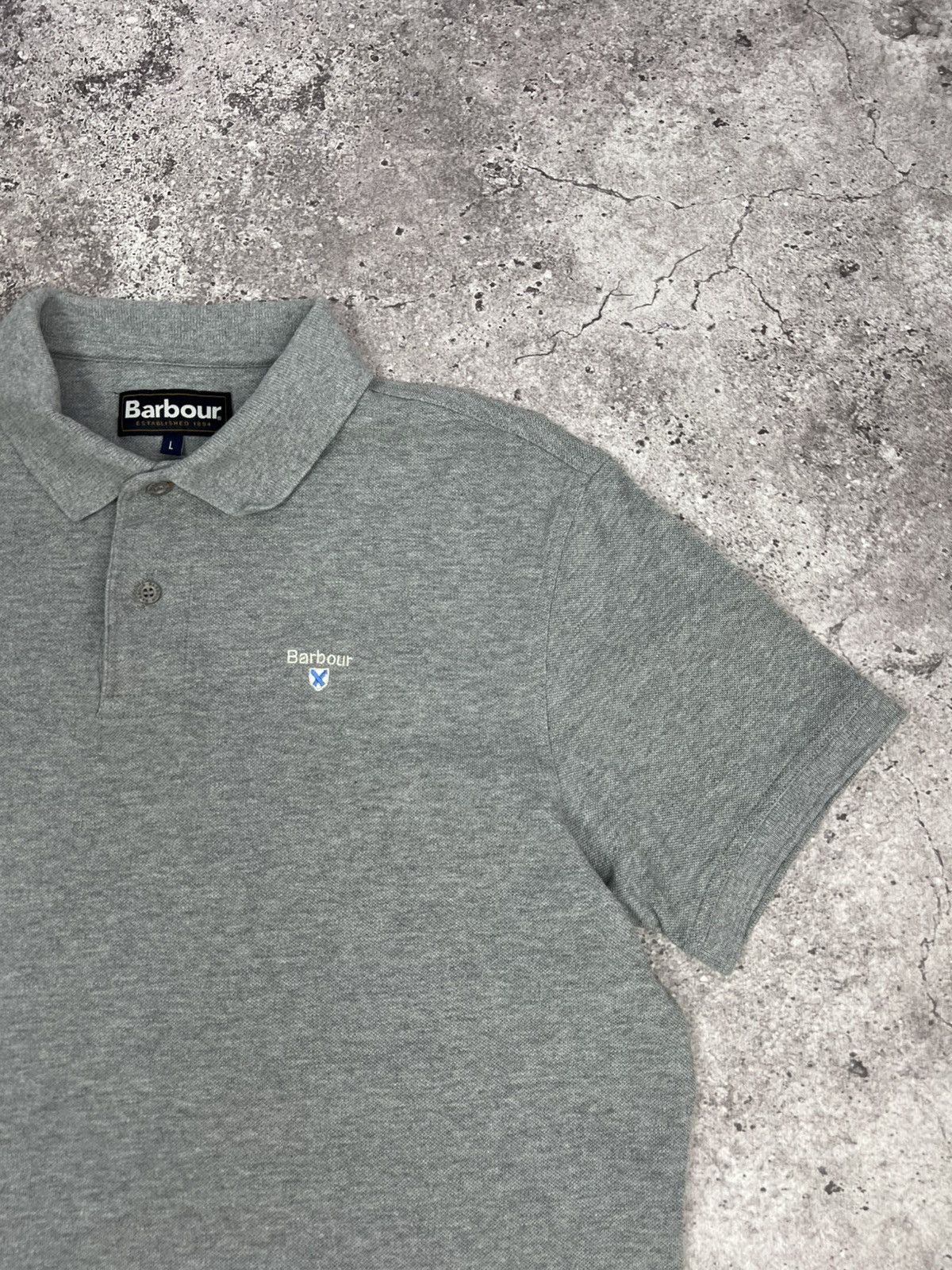 Barbour Barbour Men's Polo Shirt Short Sleeve Size US L / EU 52-54 / 3 - 5 Thumbnail