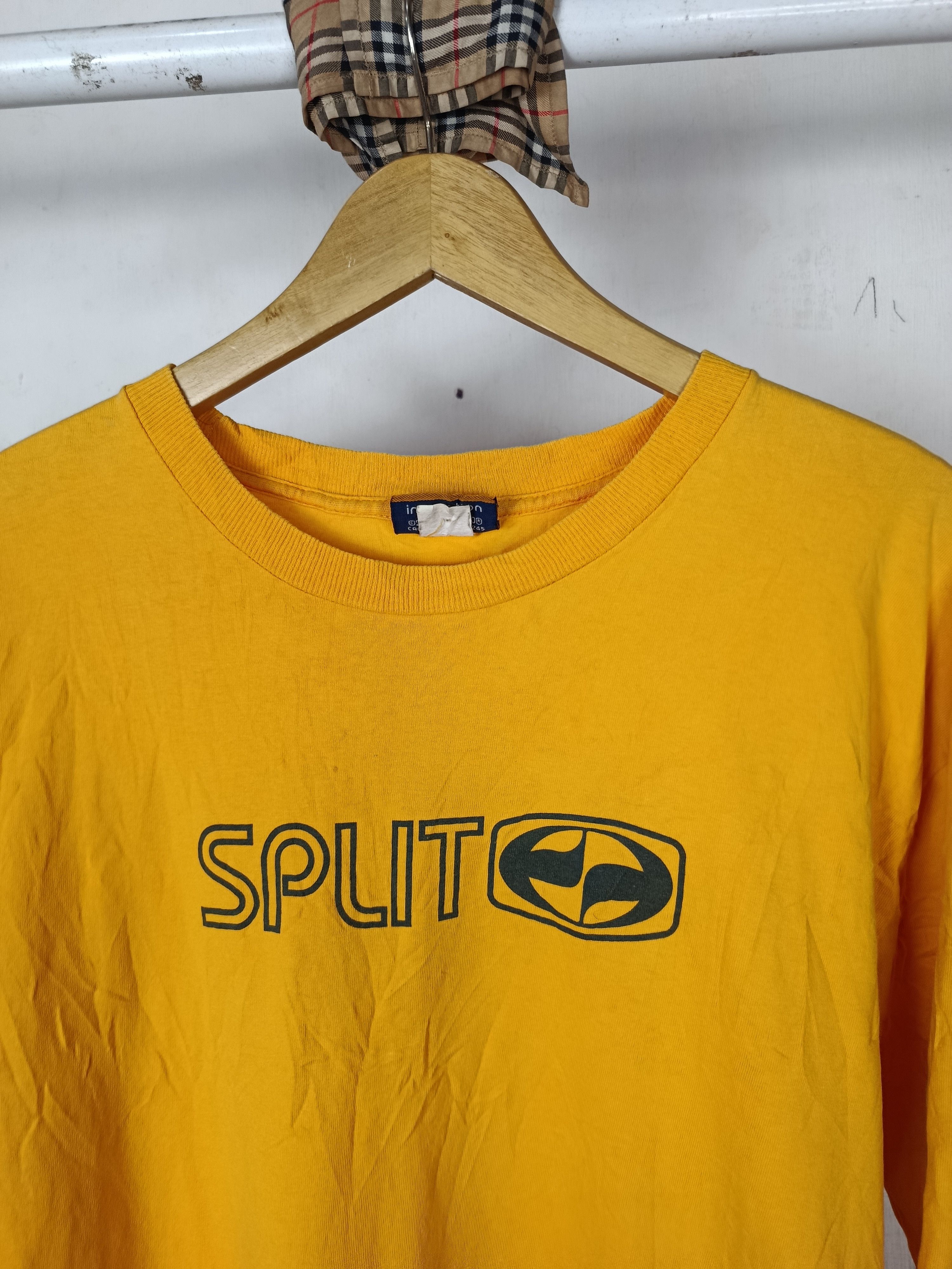 Split Vintage 2000s Split Skateboard Longsleeve Size US L / EU 52-54 / 3 - 5 Thumbnail