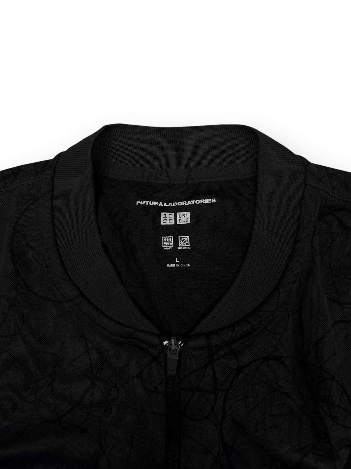 Futura × Uniqlo Futura Laboratories x Uniqlo Dry Ex Half Zipper Polo Shirt Size US S / EU 44-46 / 1 - 6 Thumbnail
