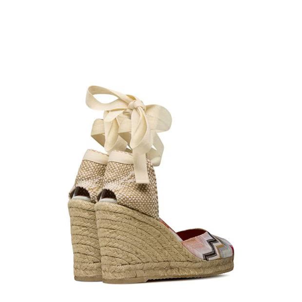 Missoni o1g2r1mq1124 Eva Wave Espadrilles in Multicolor Size US 7 / IT 37 - 4 Thumbnail