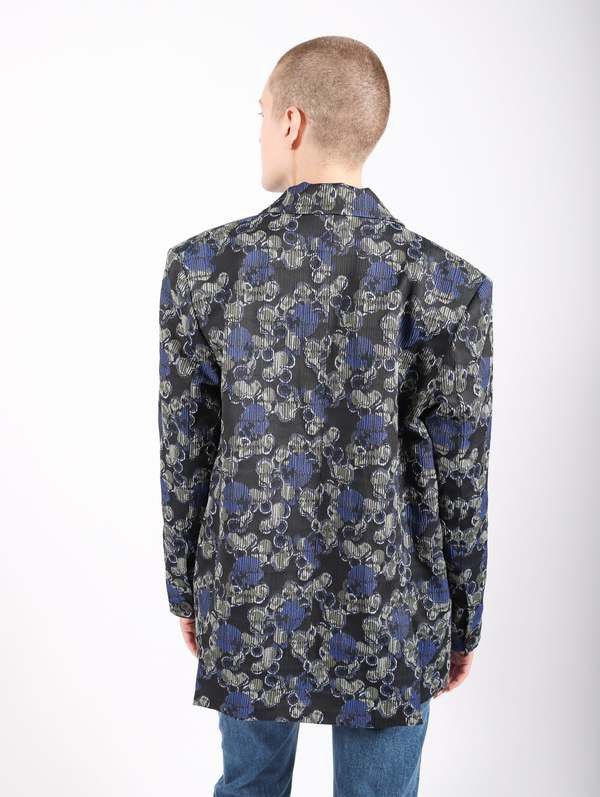 Henrik Vibskov !DS! AW22 Henrik Vibskov Blue Moon Sponge Blazer Size L / US 10 / IT 46 - 5 Thumbnail