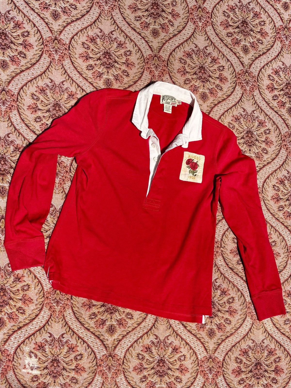 Rugby Ralph Lauren RUGBY RALPH LAUREN 2004 red rugby polo Size US XS / EU 42 / 0 - 3 Thumbnail