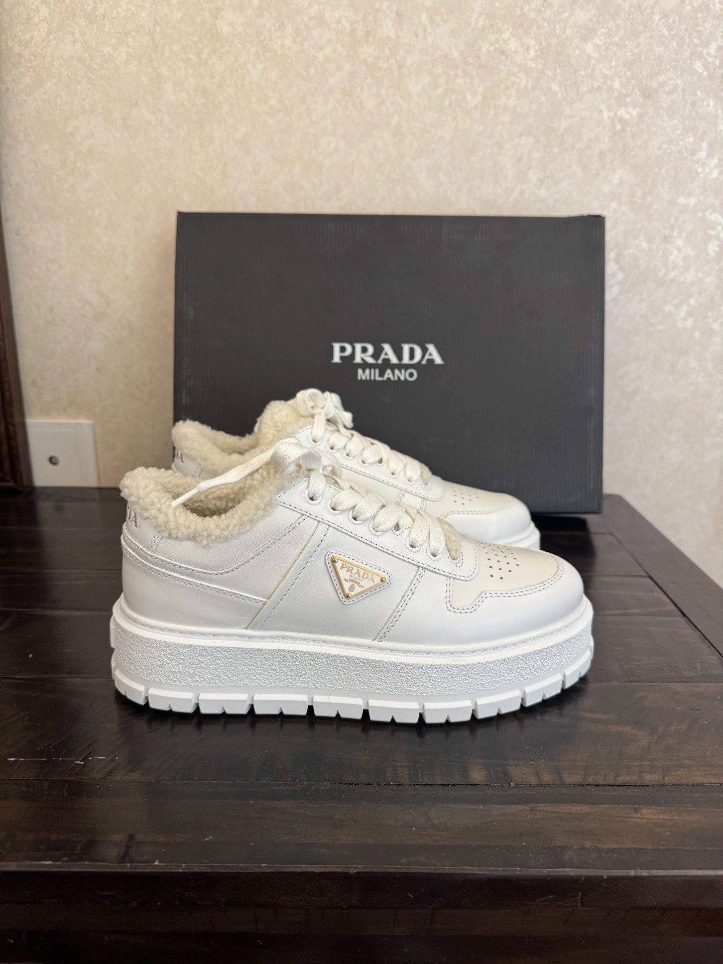 Prada Prada Women's Platform Casual Shoes Size US 6.5 / IT 36.5 - 1 Thumbnail