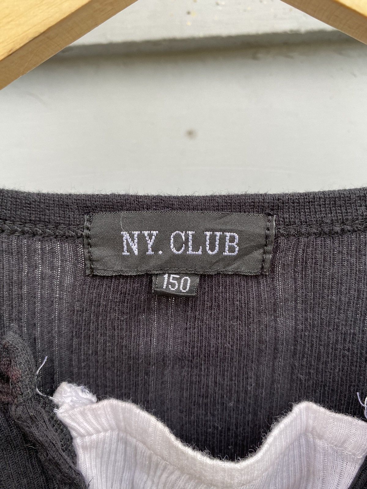 If Six Was Nine NY. CLUB Under Ground Poem Double Layer Japanese Tshirt Size M / US 6-8 / IT 42-44 - 10 Thumbnail