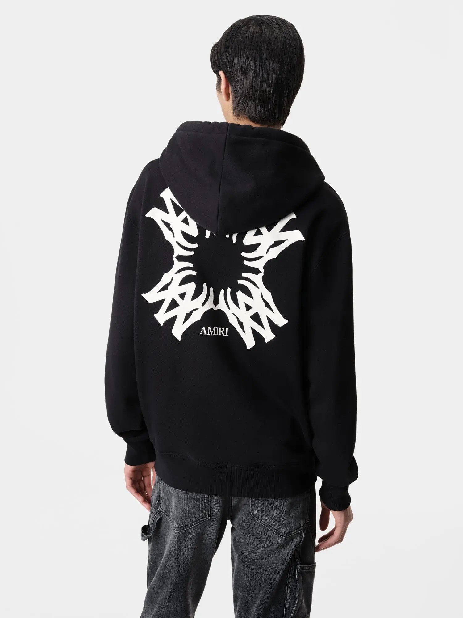 Amiri o1s1wg110426 MA Quad Zip Up Hoodie in Black Size US XXL / EU 58 / 5 - 4 Thumbnail