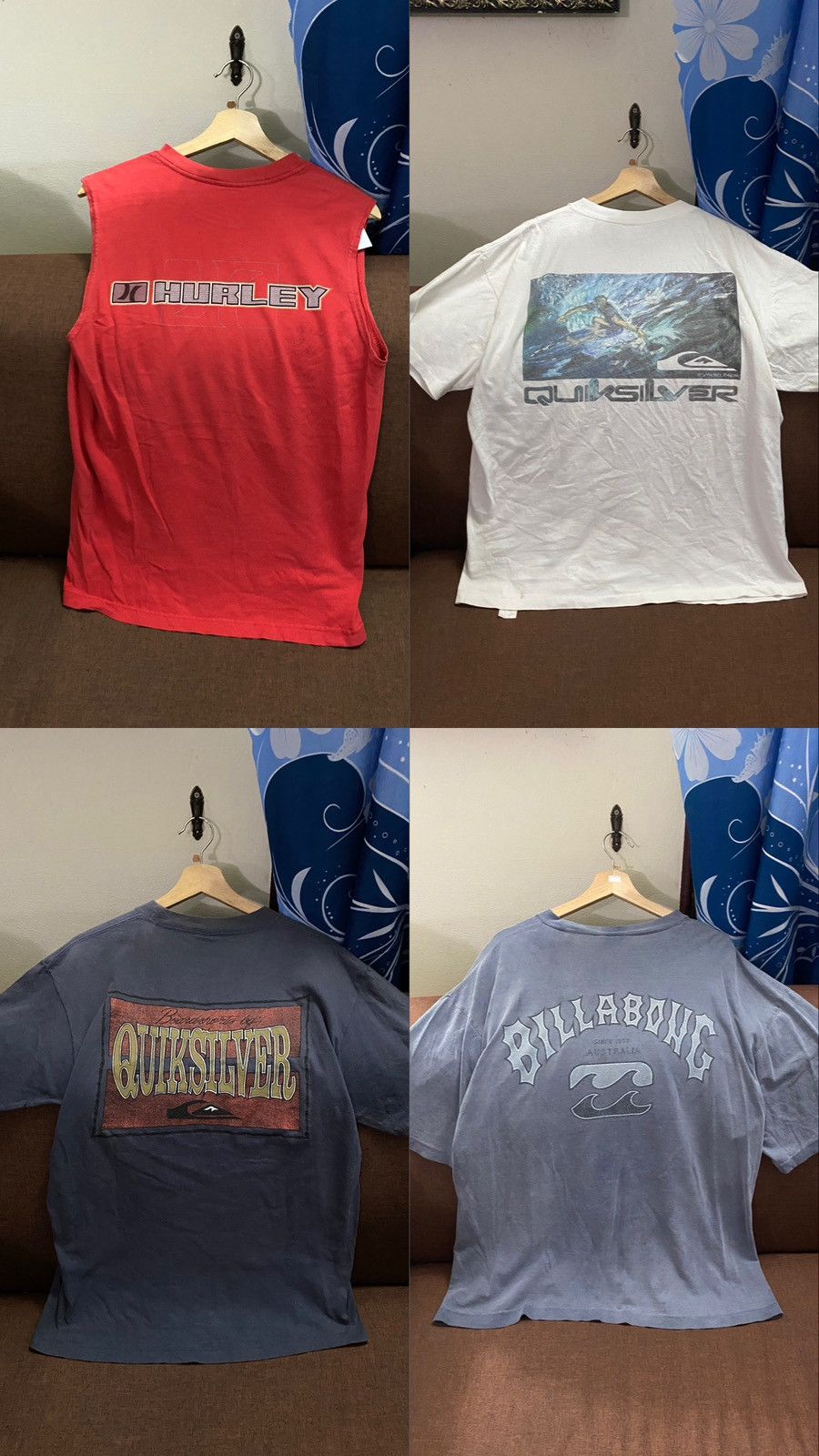 Quiksilver Vintage surf bundle item hurley,quiksilver,billabong Size US L / EU 52-54 / 3 - 1 Preview