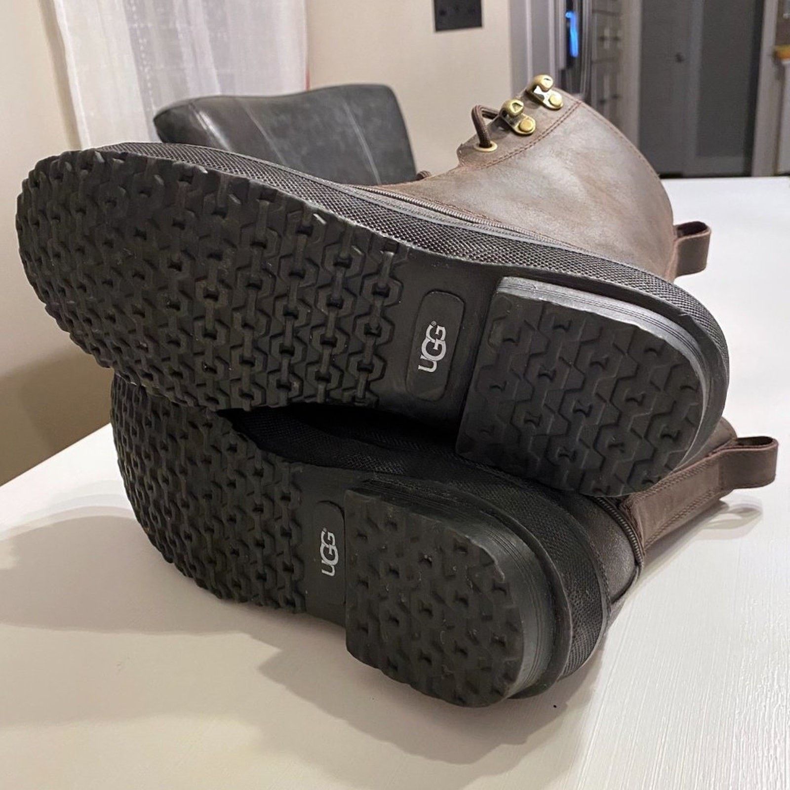 Ugg Ugg Men's Rain Boot Stout Brown Yucca Waterproof Size 9 Size US 9 / EU 42 - 9 Thumbnail