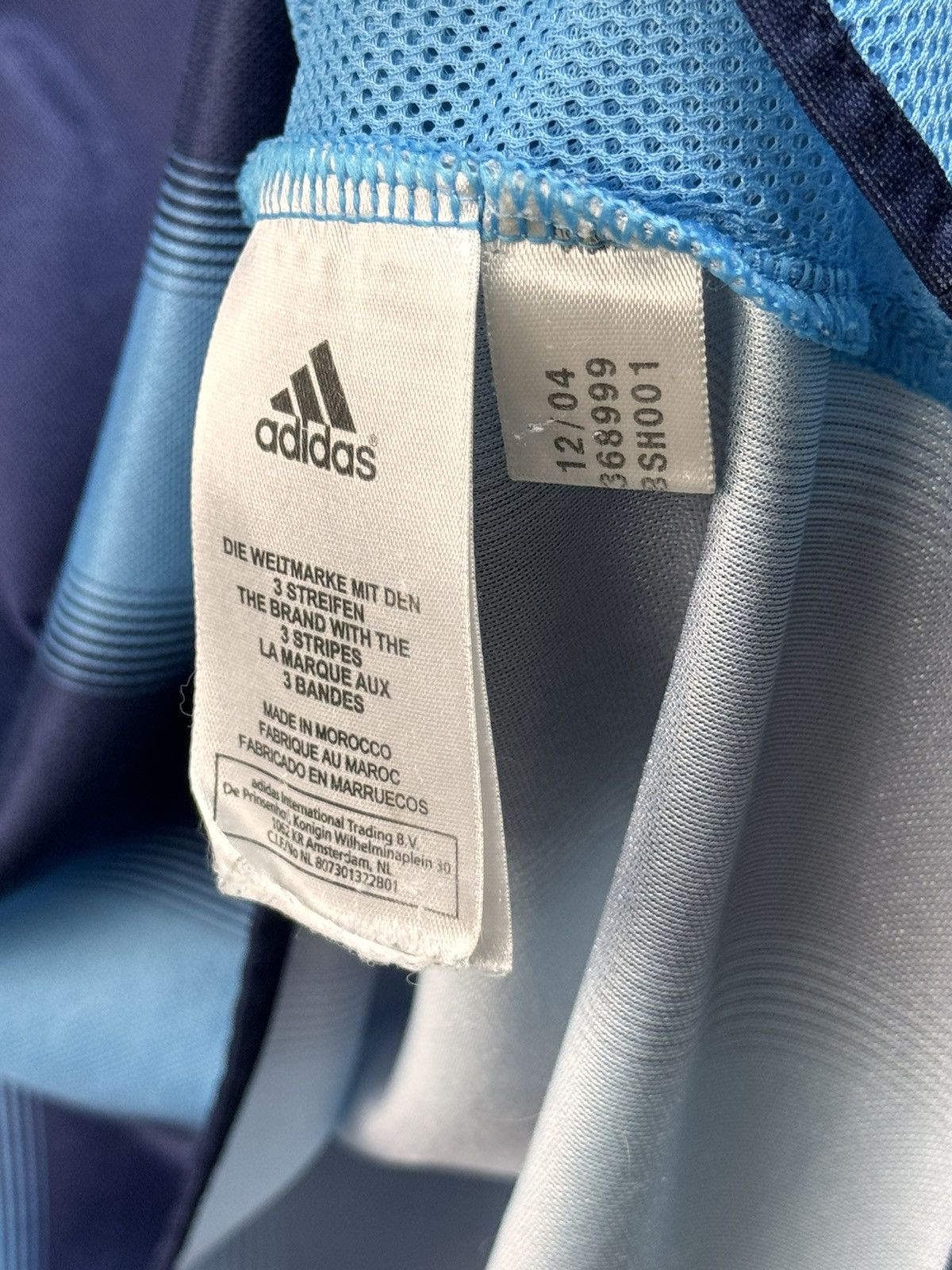 Adidas × Vintage Vintage Blockcore Y2K Marseille 2004 soccer Adidas France Size US S / EU 44-46 / 1 - 8 Thumbnail