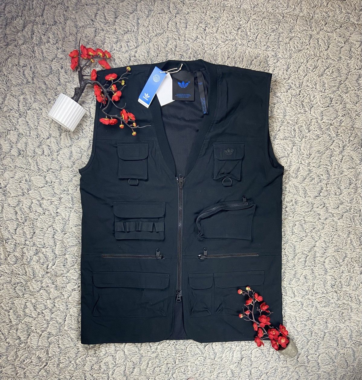 Adidas × Vintage Adidas Originals Utility Vest LD99 – Women’s Size S Size S / US 4 / IT 40 - 1 Thumbnail