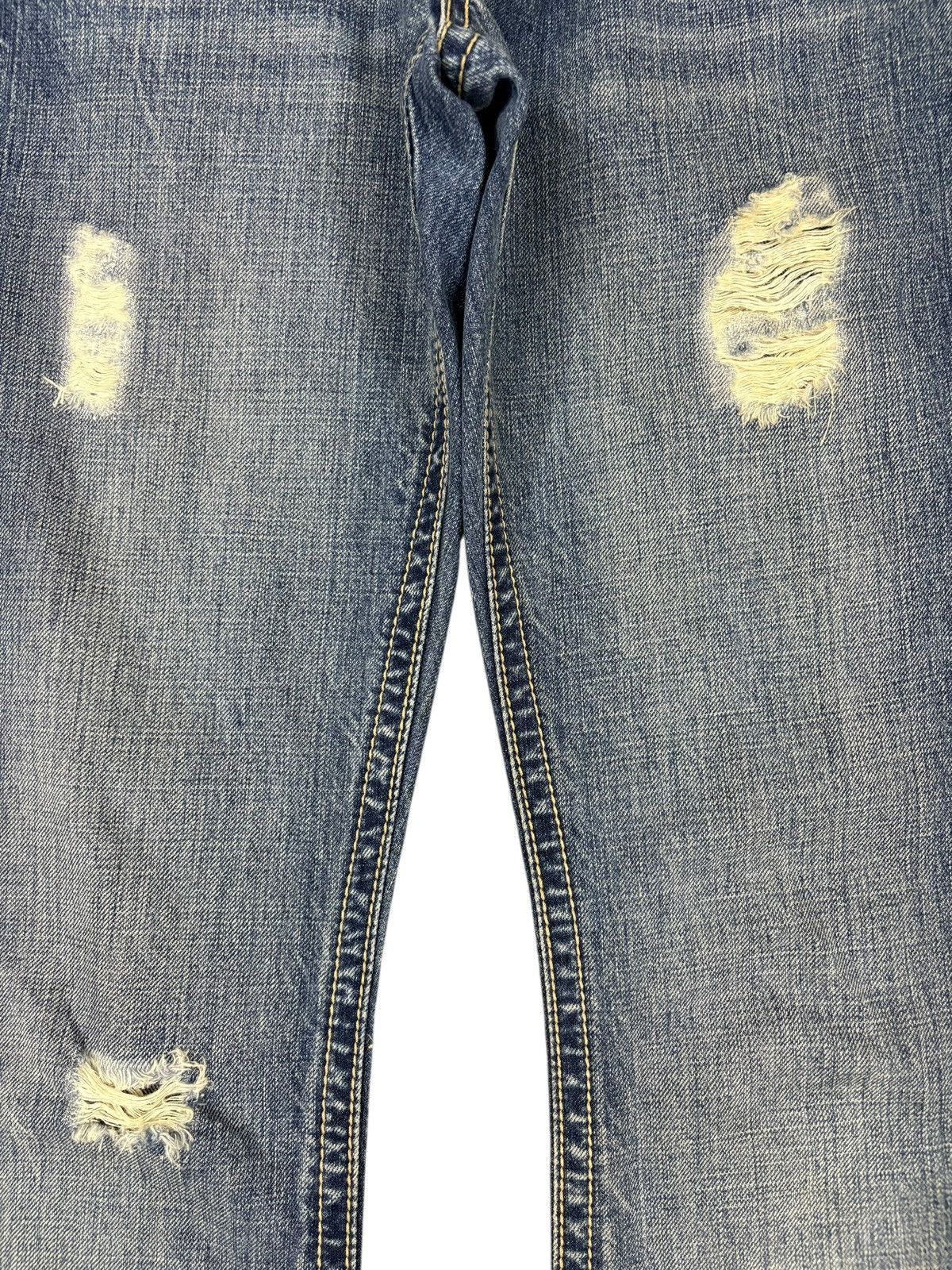 Hysteric Glamour Vintage Japanese Brand Distress Flare Low Rise Jeans Size US 29 - 3 Thumbnail