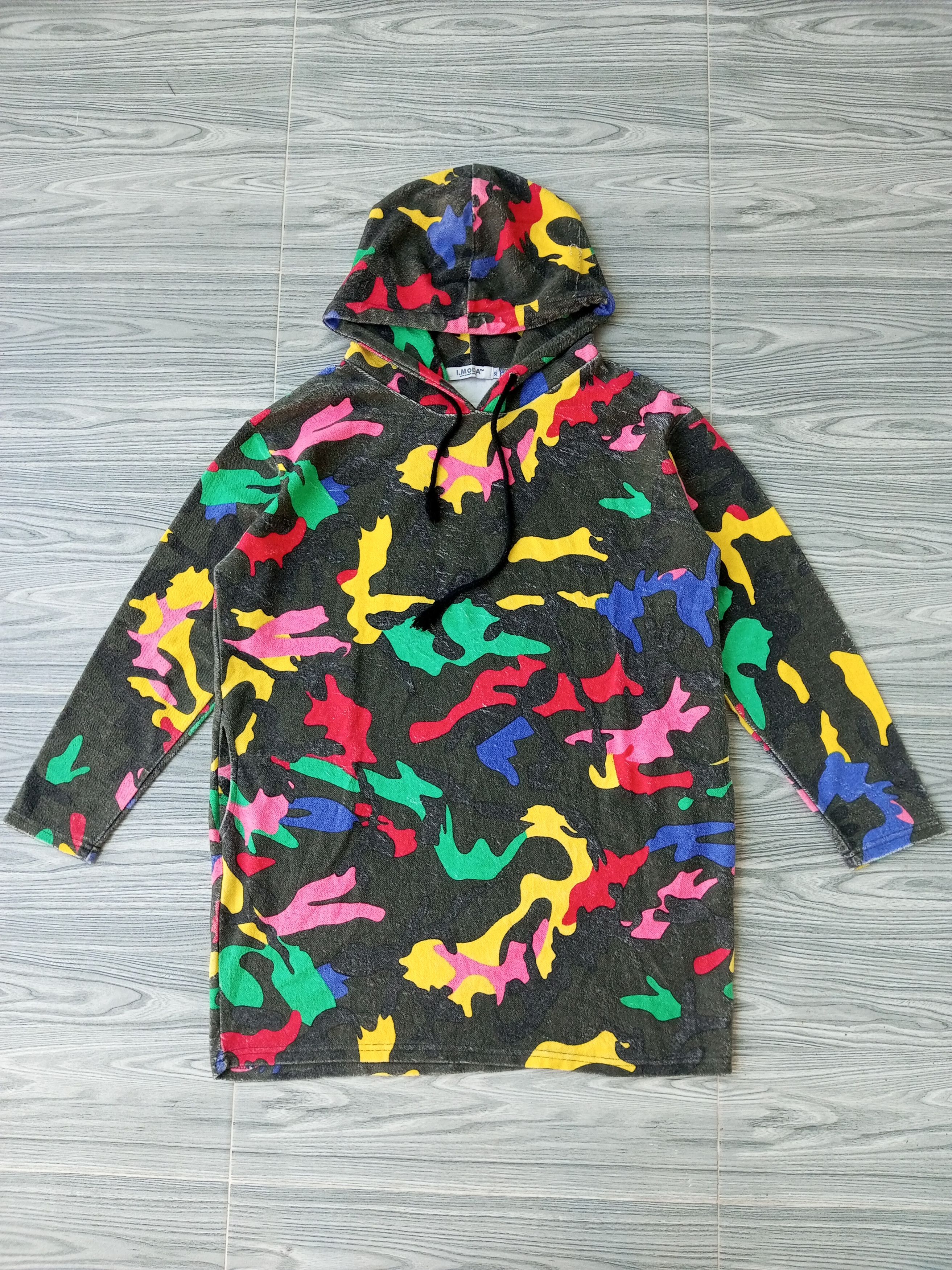 Hysteric Glamour × Japanese Brand × Vintage Imoda Japanesebrand Multicolour Jacket Hoodie Size US XL / EU 56 / 4 - 1 Thumbnail