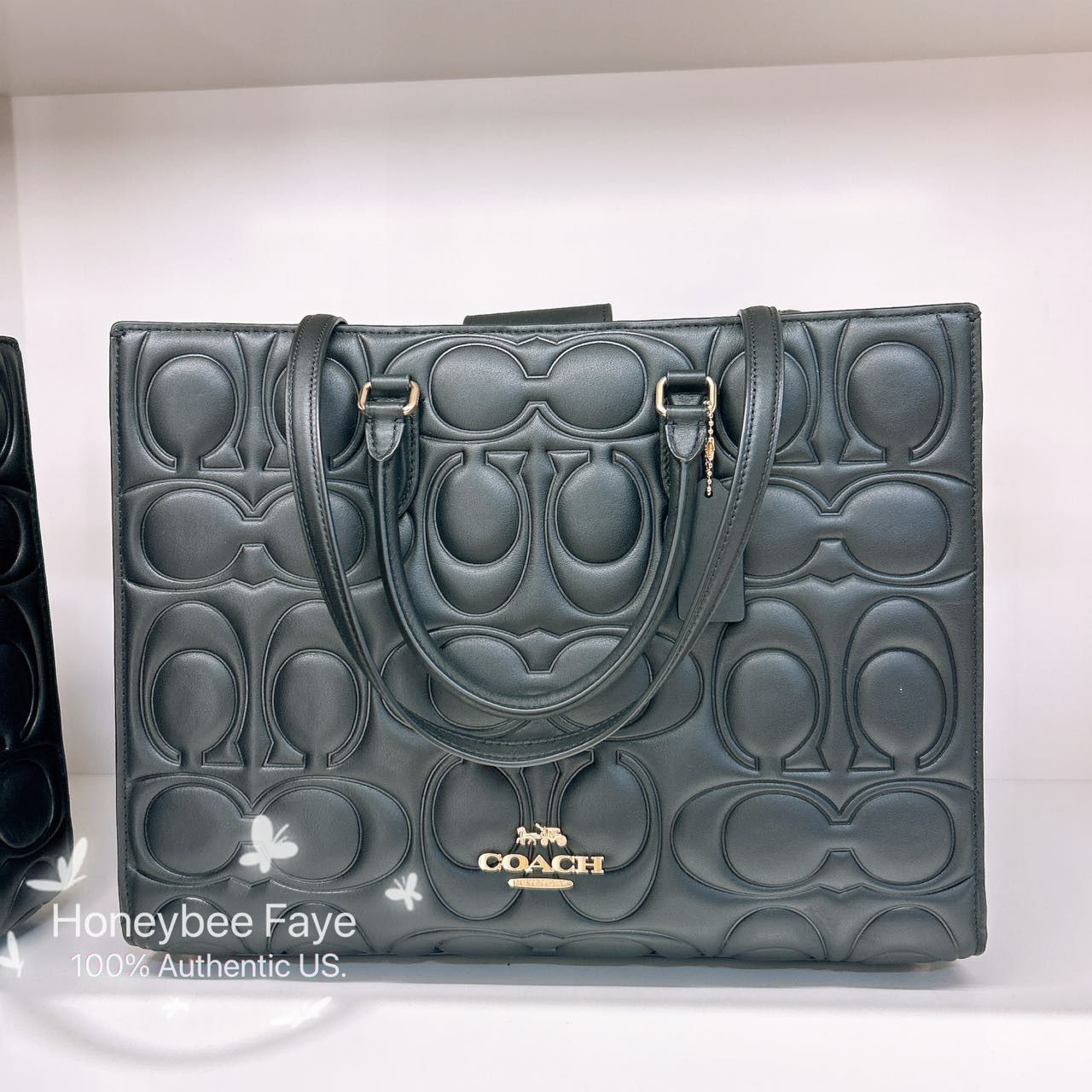 Maggie Tote Bag In Signature Leather CY672