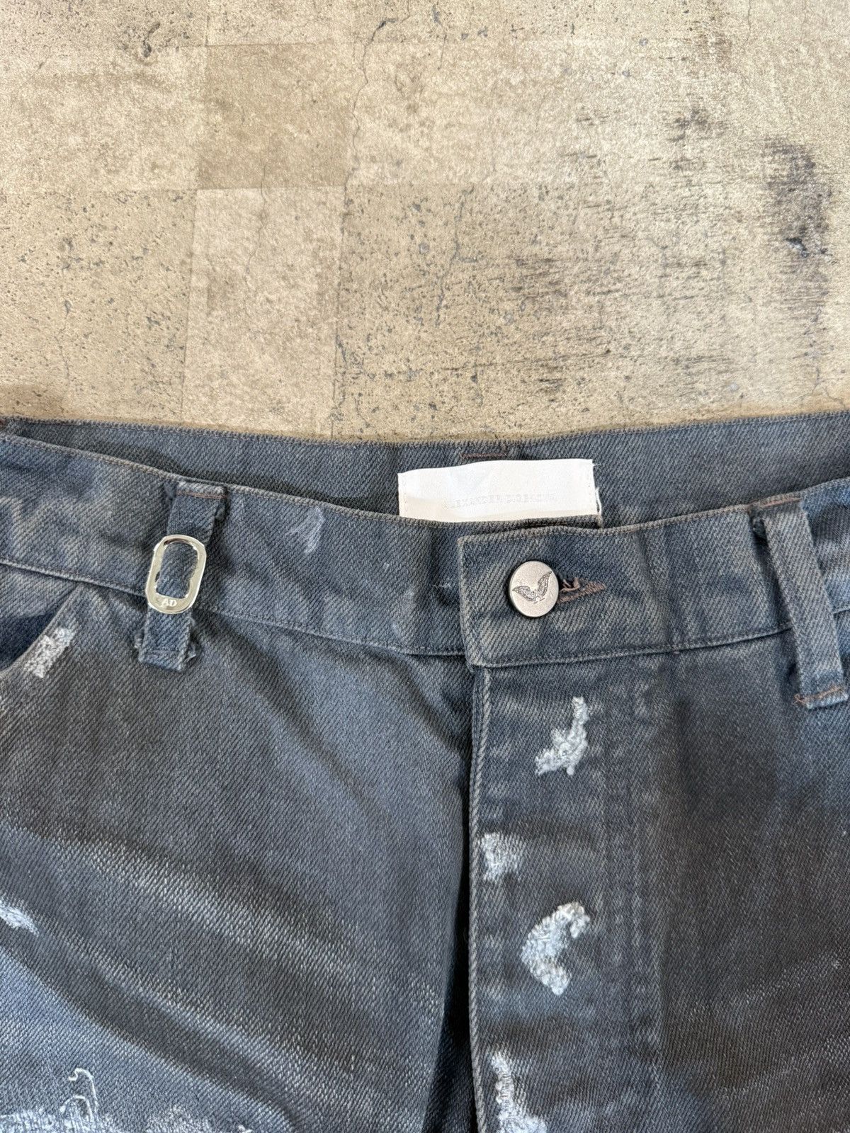 ALEXANDER DIGENOVA Alexander Digenova Trashed Skater Underground Pants Size US 30 / EU 46 - 3 Thumbnail