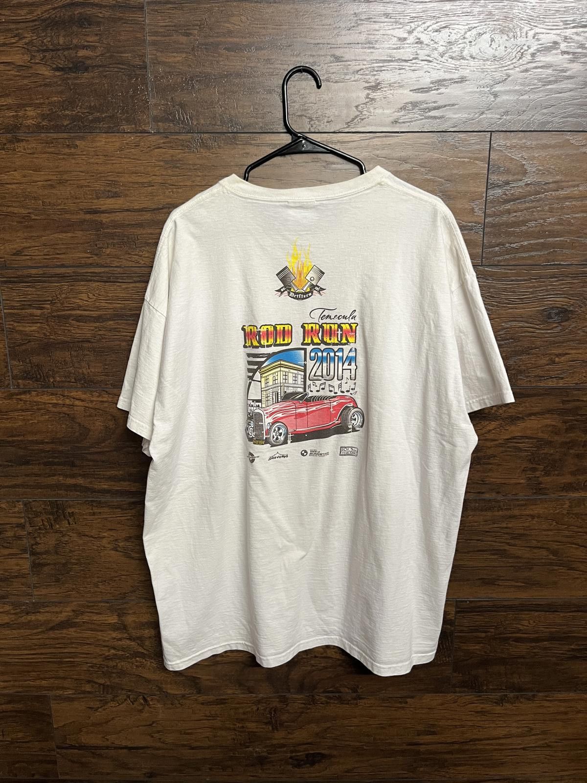 Designer California Hot Rod T-shirt Temculda Rod Run 2014 3XL Size US XXL / EU 58 / 5 - 1 Thumbnail