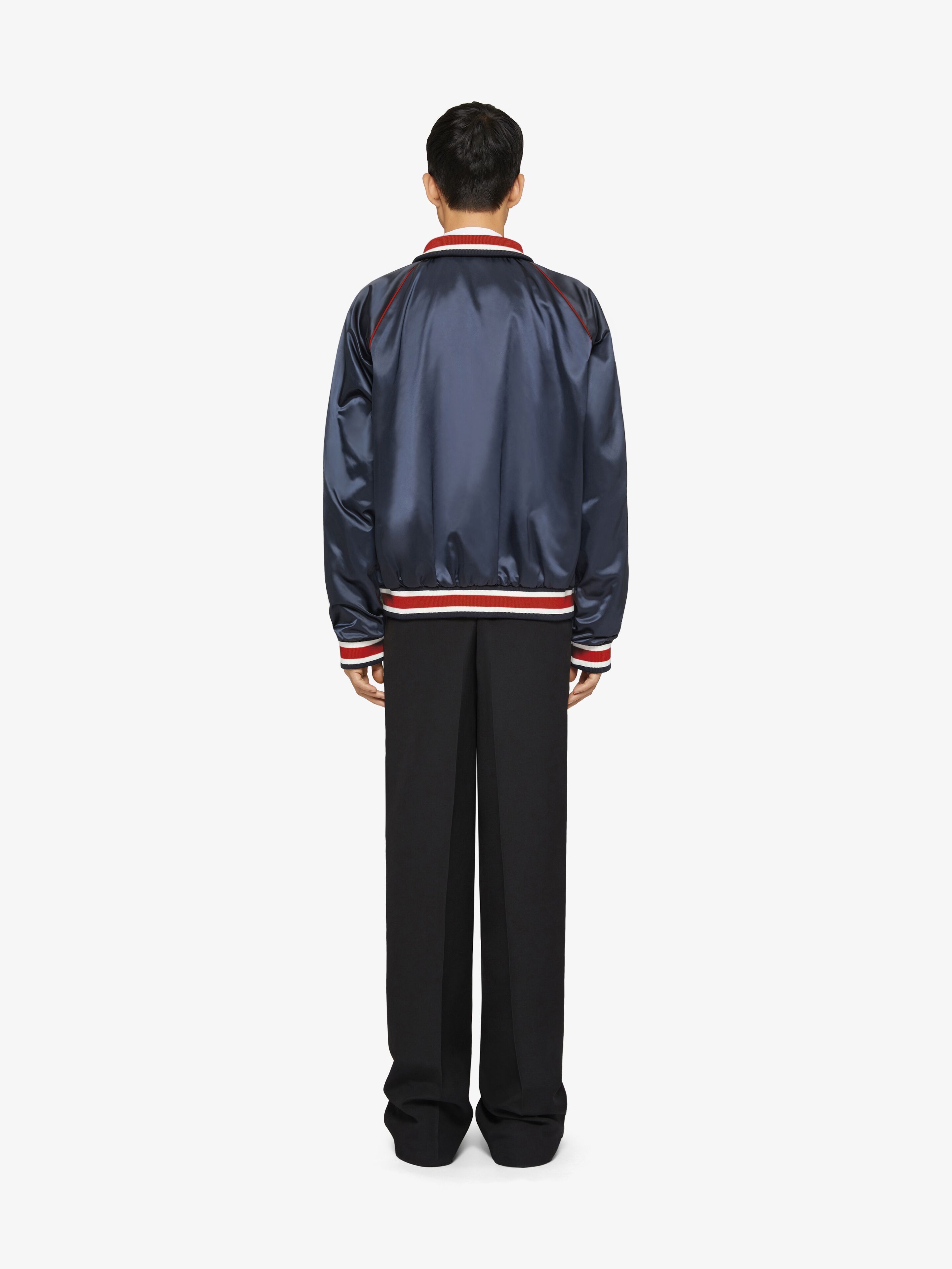 Givenchy o1srvl11e0125 Bomber Jacket in Night Blue Size US M / EU 48-50 / 2 - 4 Thumbnail