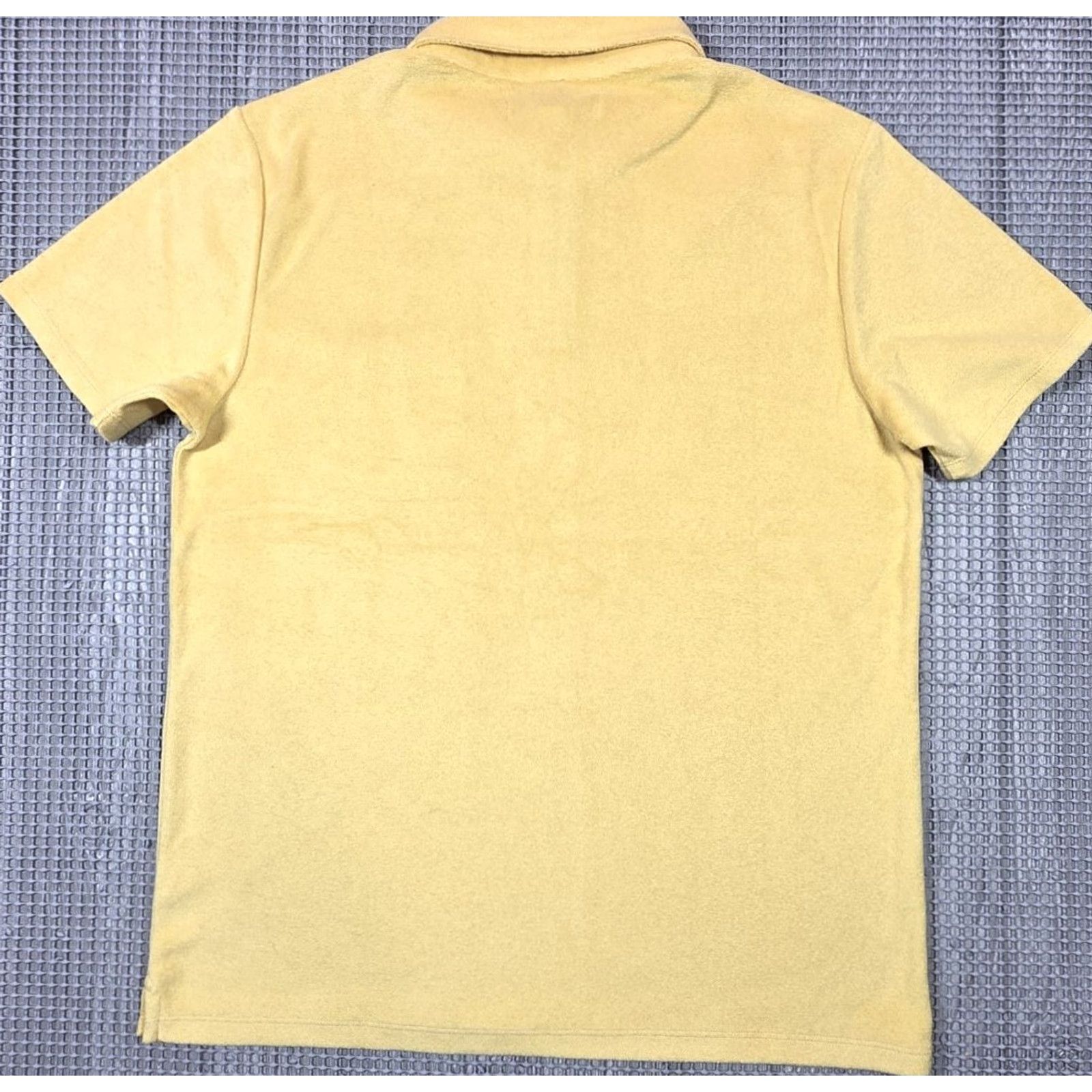 Outerknown Outerknown Polo Shirt Terrycloth High Tide Yellow Pocket Men’s M Short Sleeve Shirt Mens Yellow Pocket High Tide Beach Classic 90s? Size US M / EU 48-50 / 2 - 6 Thumbnail