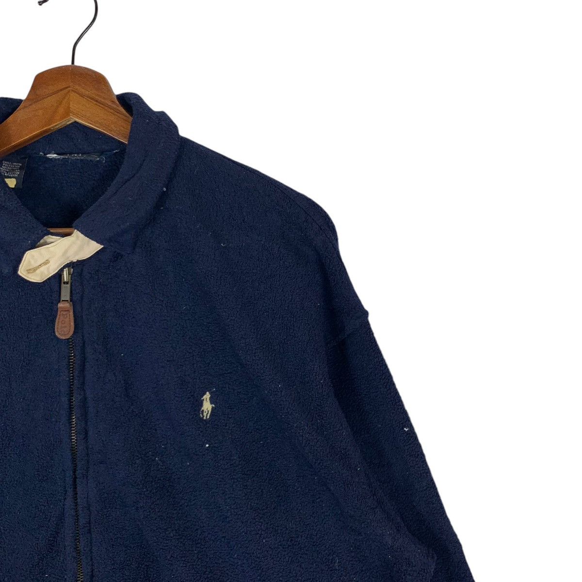 Polo Ralph Lauren × Ralph Lauren 💥💥 VINTAGE POLO RALPH LAUREN FLEECE ZIPPER SWEATER Size US XL / EU 56 / 4 - 7 Thumbnail