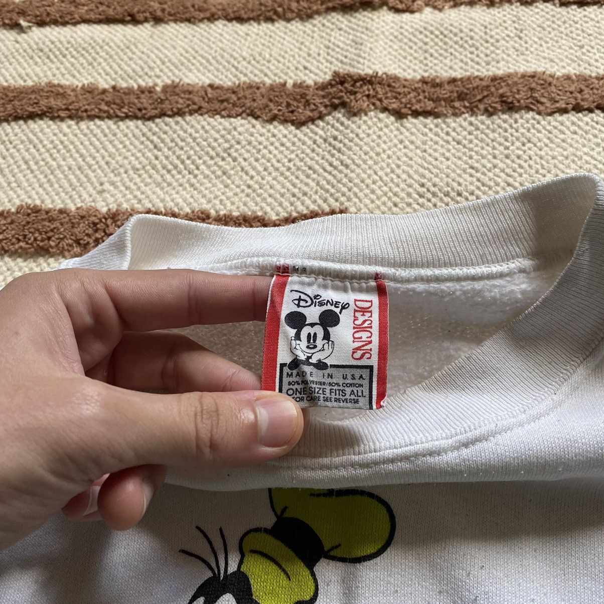 Disney × Vintage VINTAGE DISNEY GOOFY MADE IN USA 90s SWEATSHIRT Size US XL / EU 56 / 4 - 4 Thumbnail