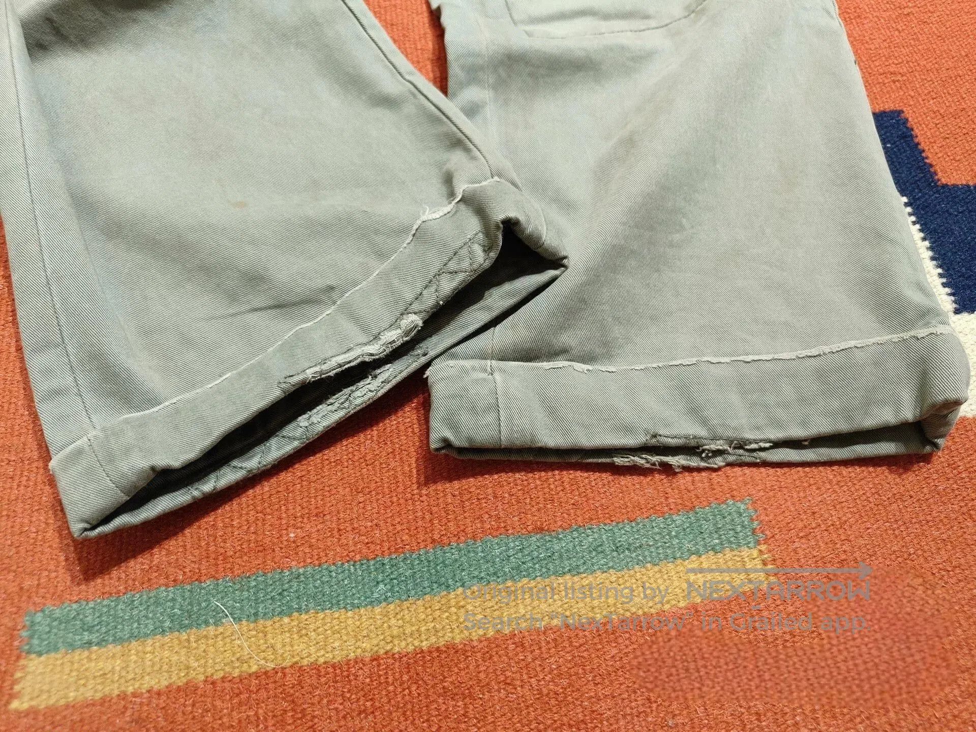 RRL Ralph Lauren Vintage RRL Distressed Patch Pants. Size US 32 / EU 48 - 8 Thumbnail