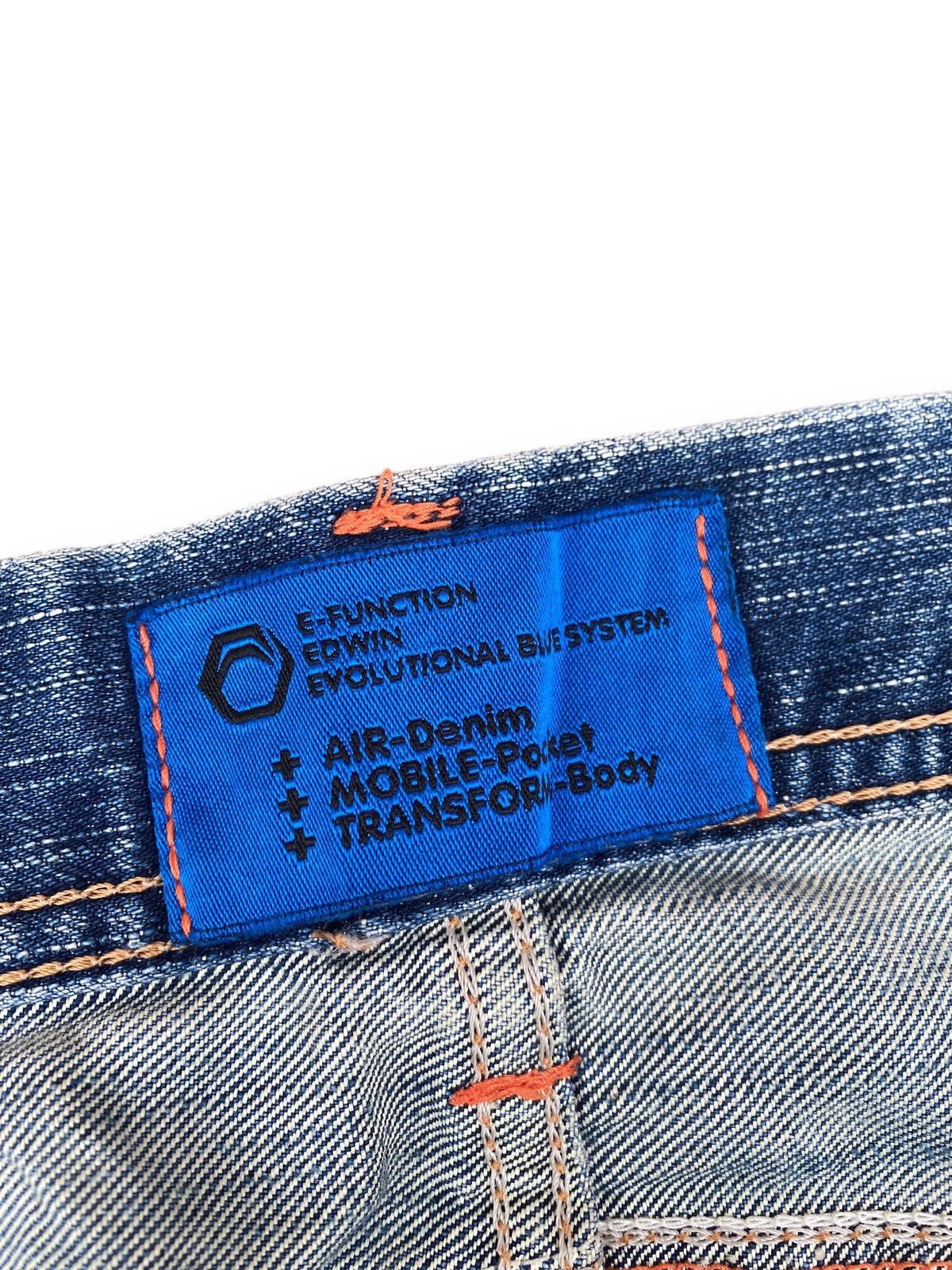 Edwin × Japanese Brand × Vintage Vintage Selvedge Distressed Edwin Denim Jeans. #D8 Size US 32 / EU 48 - 5 Thumbnail