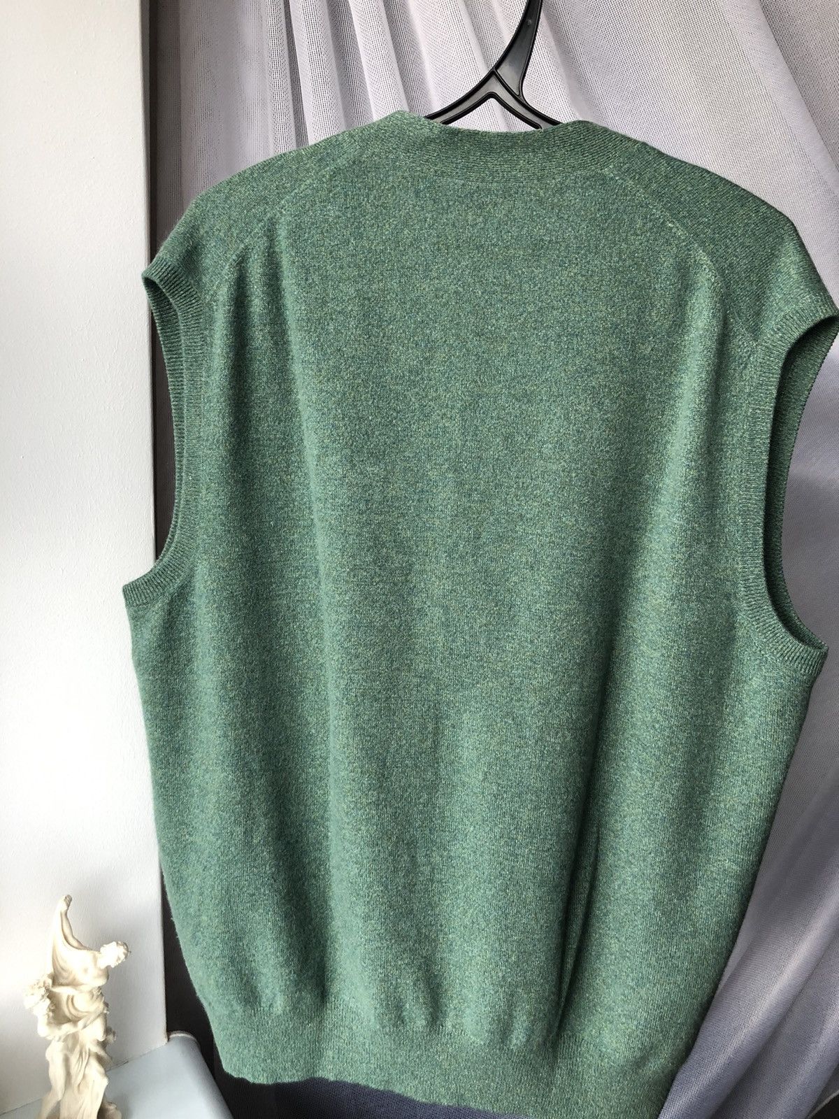 Brioni × Vintage Vintage Brioni green cashmere cardigan Size US L / EU 52-54 / 3 - 7 Thumbnail