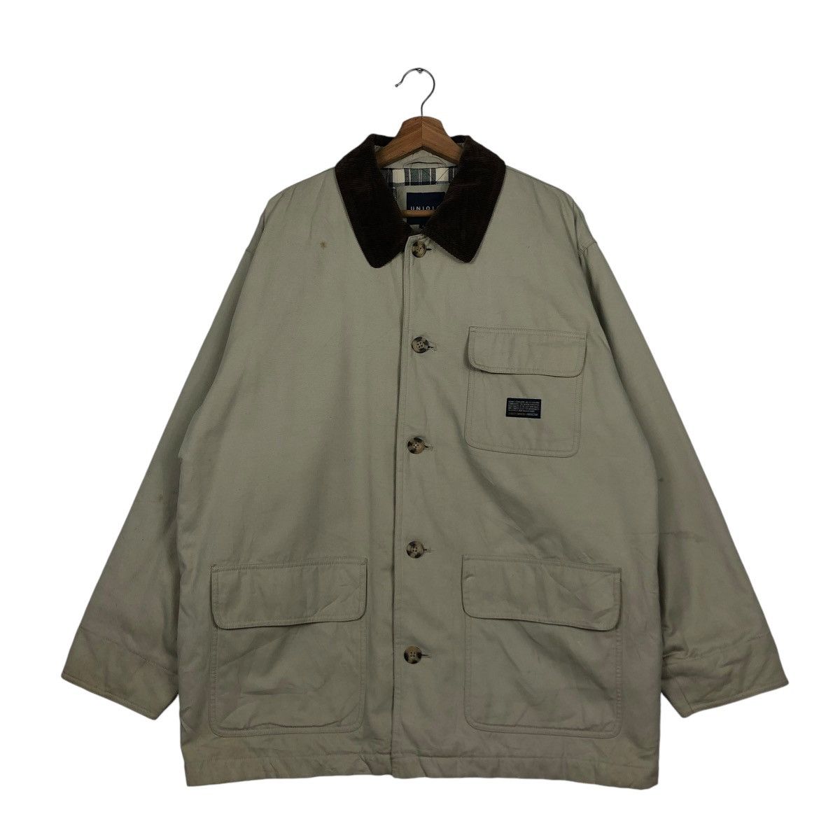 Japanese Brand 🔥VINTAGE CHORE WORK JACKET UNIQLO BLANKET TARTAN ISSEYMIYAK Size US L / EU 52-54 / 3 - 4 Thumbnail