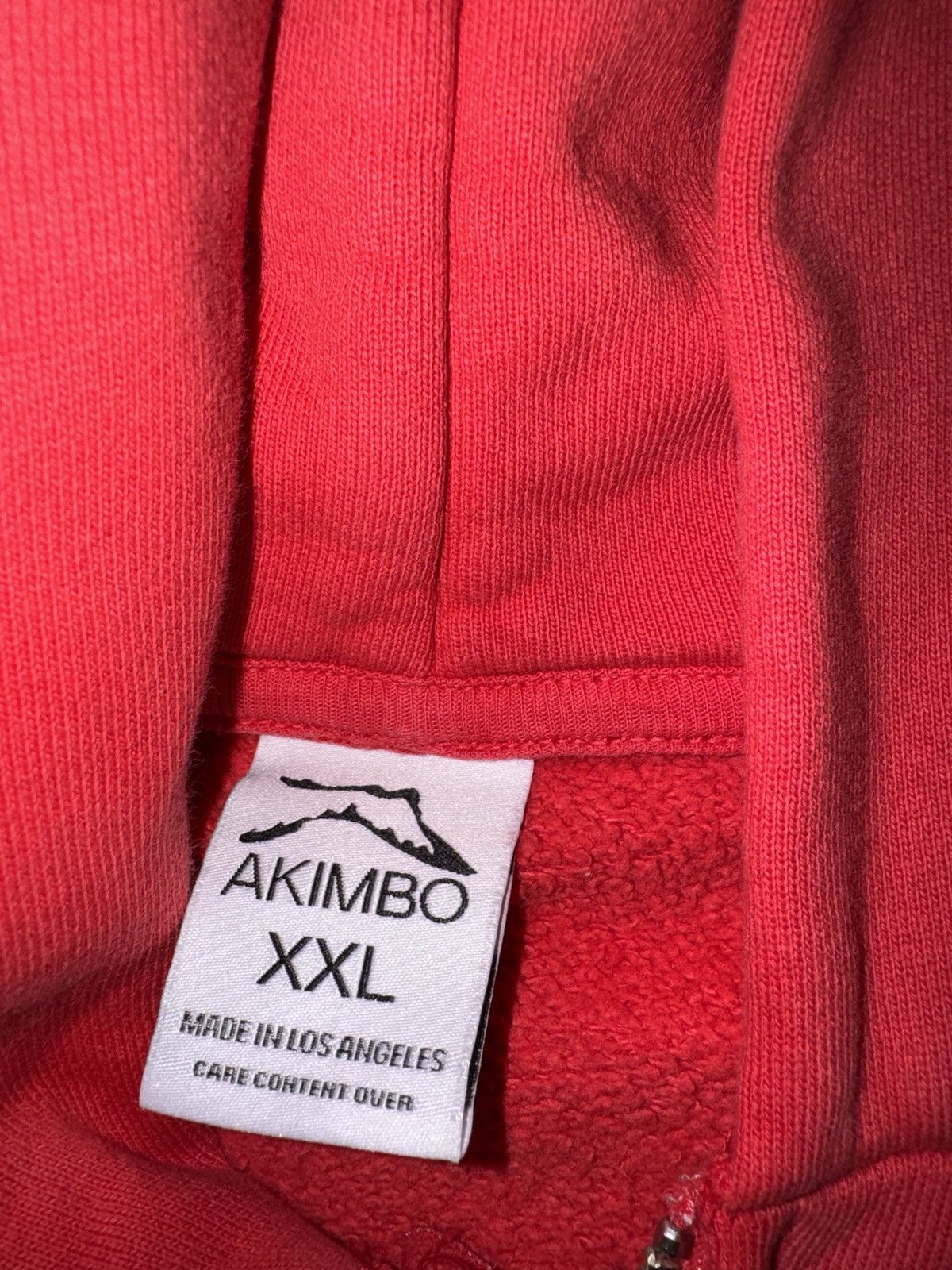 Akimbo Club AKIMBO ZIP-UP HOODIE Size US XXL / EU 58 / 5 - 4 Thumbnail