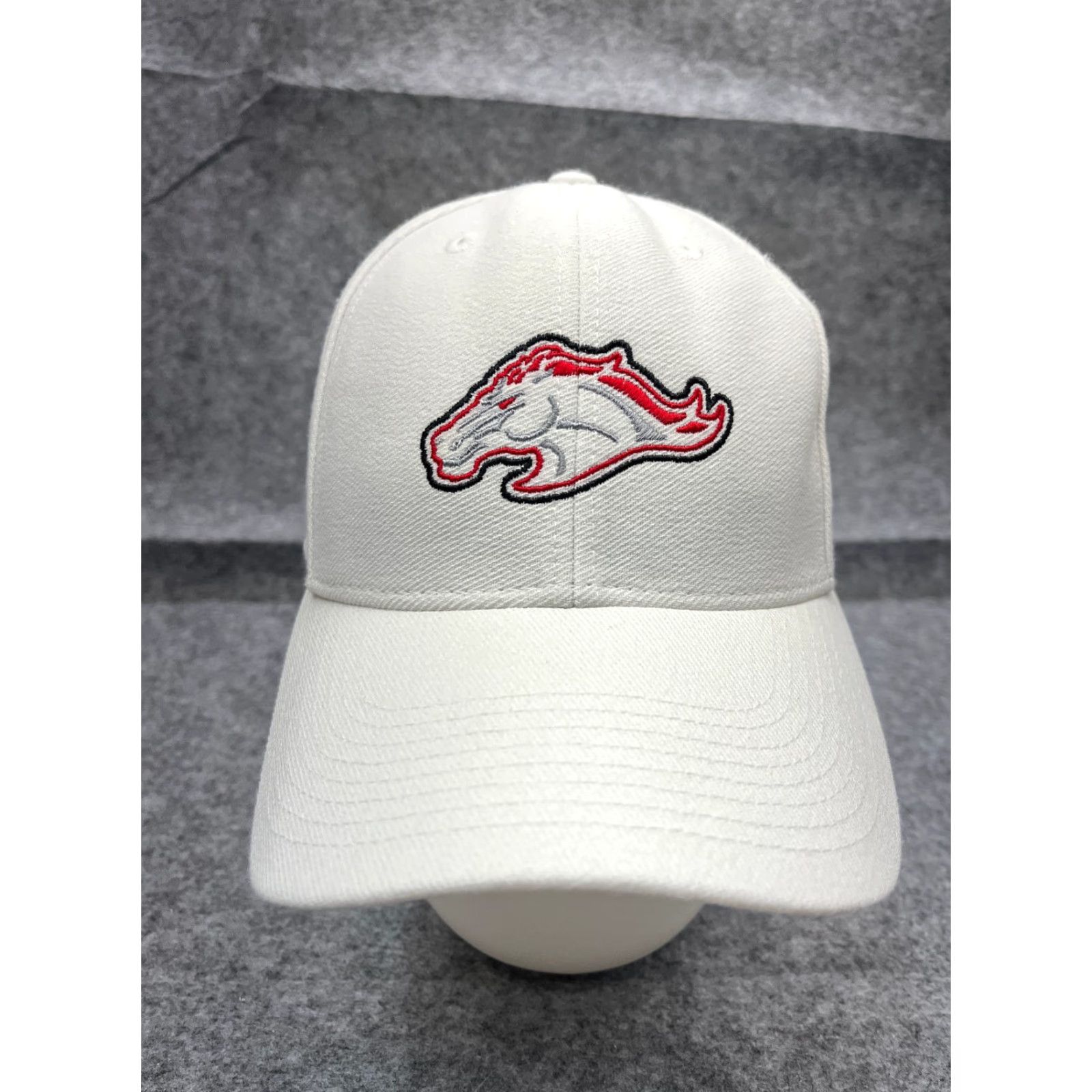 Adidas Brophy Tennis Broncos Adidas Hat Cap Fitted Adult Medium White Poly Blend NHL Shirt Cap Adidas Hat Caps Baseball Cap Mens White Nike Shirt? Size ONE SIZE - 2 Thumbnail