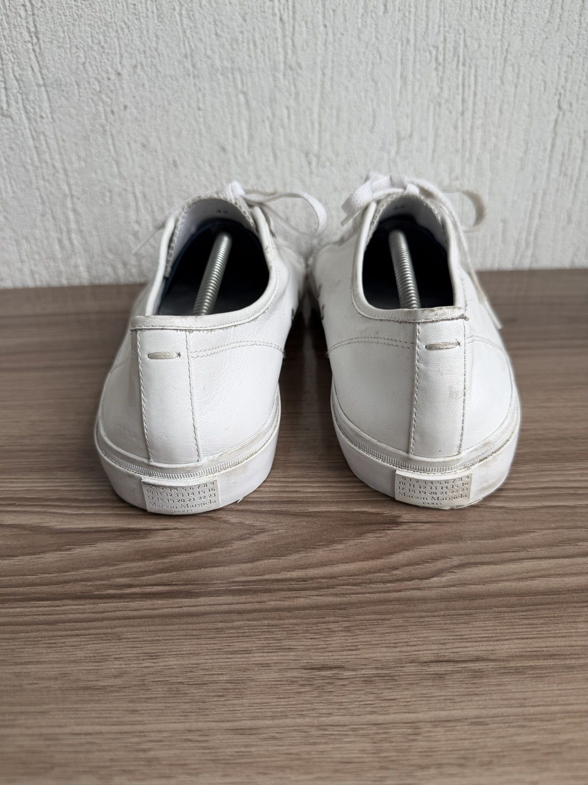 Maison Margiela 🫆tabi leather sneakers Size US 10.5 / EU 43-44 - 20 Thumbnail