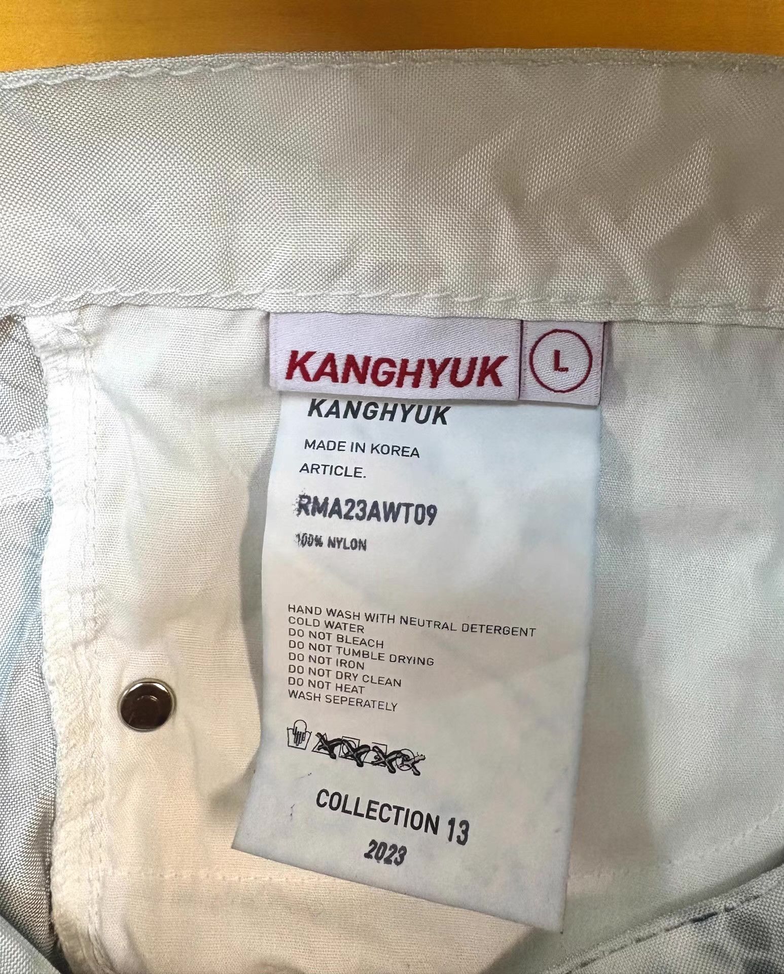 KANGHYUK Kanghyuk Men's Abstract Snake Print Techwear Pants Ｑ21 Size US 36 / EU 52 - 6 Thumbnail