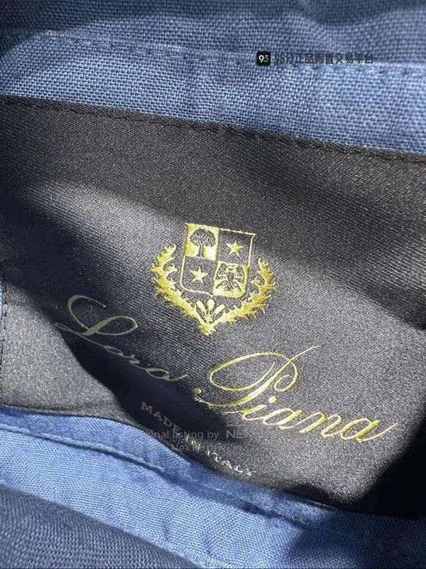 Loro Piana Loro Piana Men's Blue Single. Size US M / EU 48-50 / 2 - 3 Thumbnail
