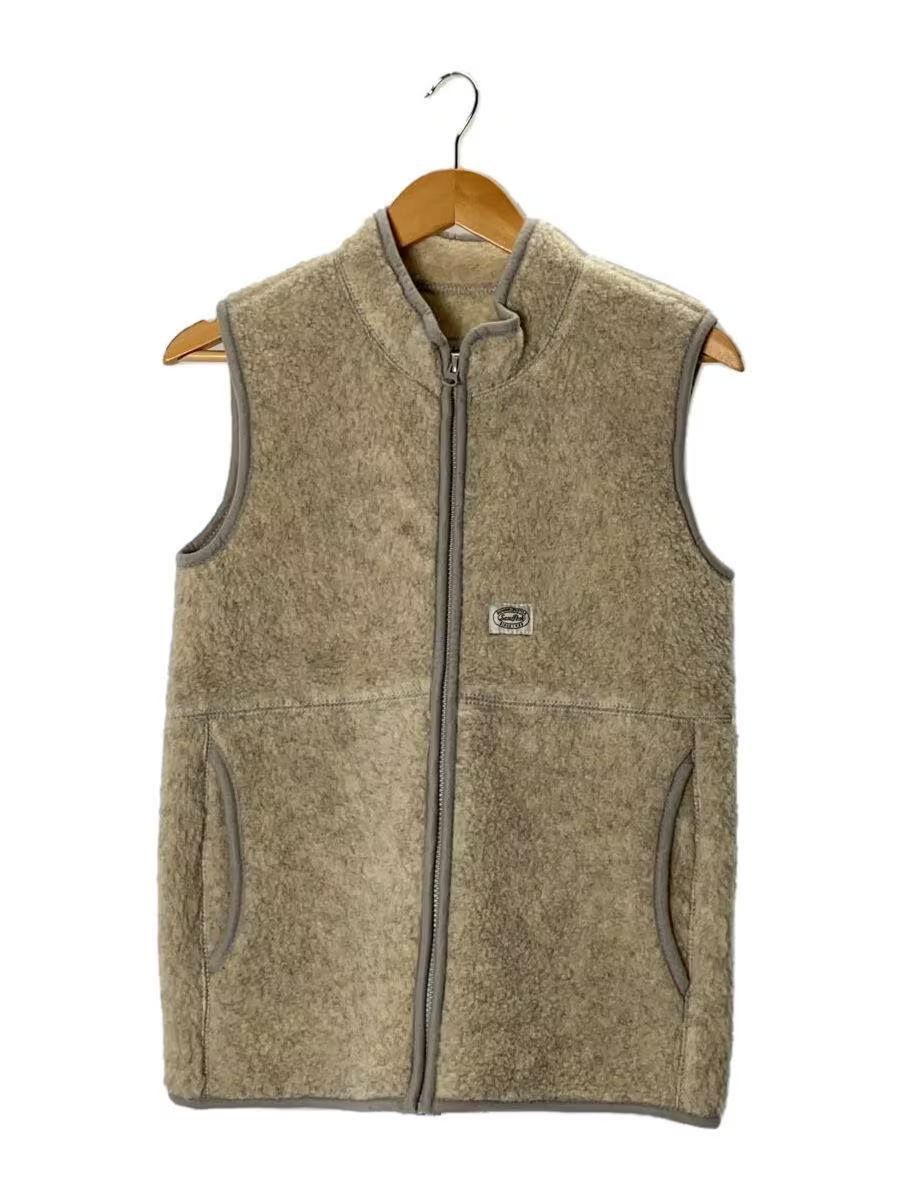 Image of Snow Peak Wool Fleece Vest in Grey, Men's (Size XS)