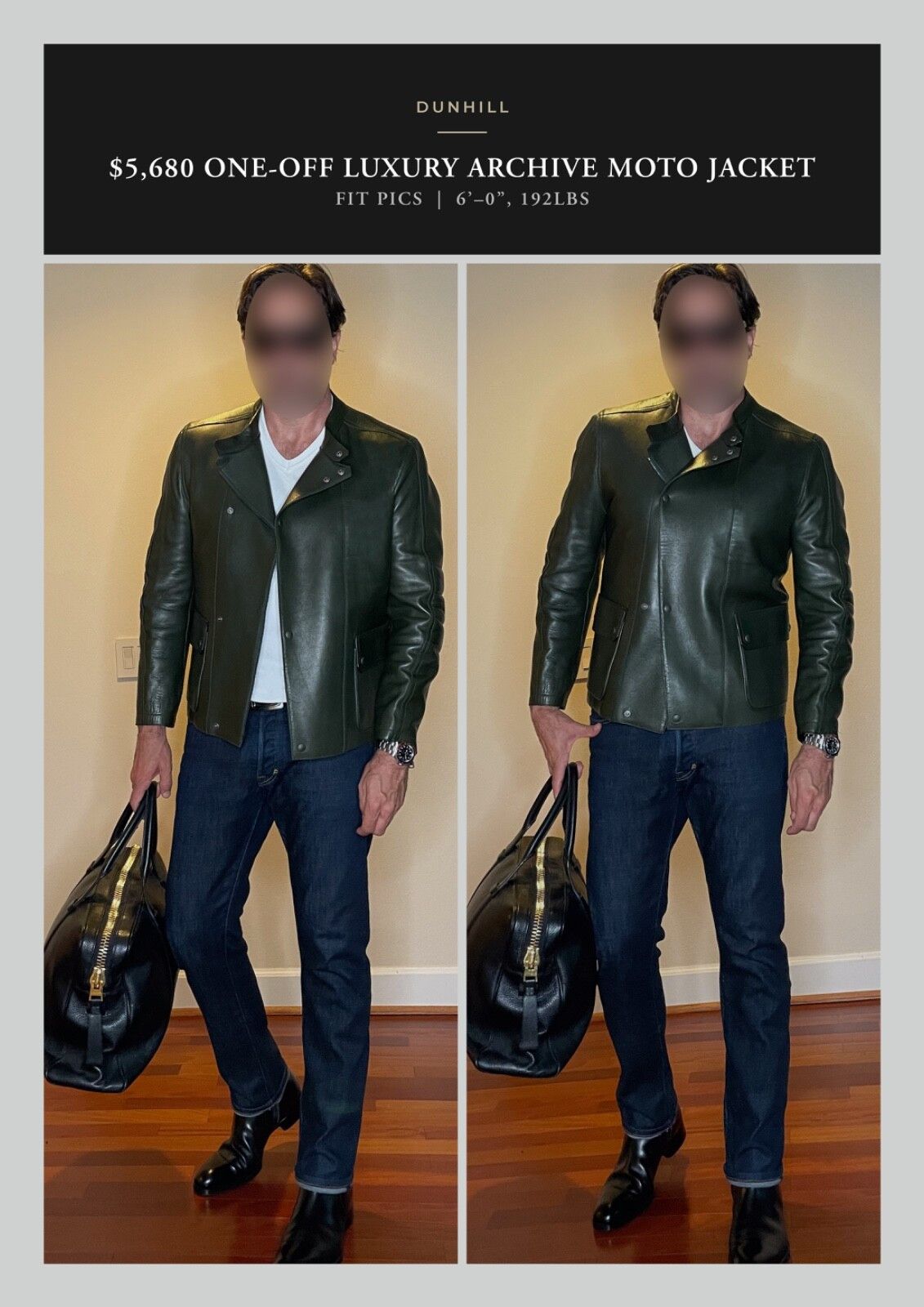 Alfred Dunhill 1 of 1 In the World $5700 DUNHILL Lamb / Loro Piana Cashmere Size US M / EU 48-50 / 2 - 1 Thumbnail