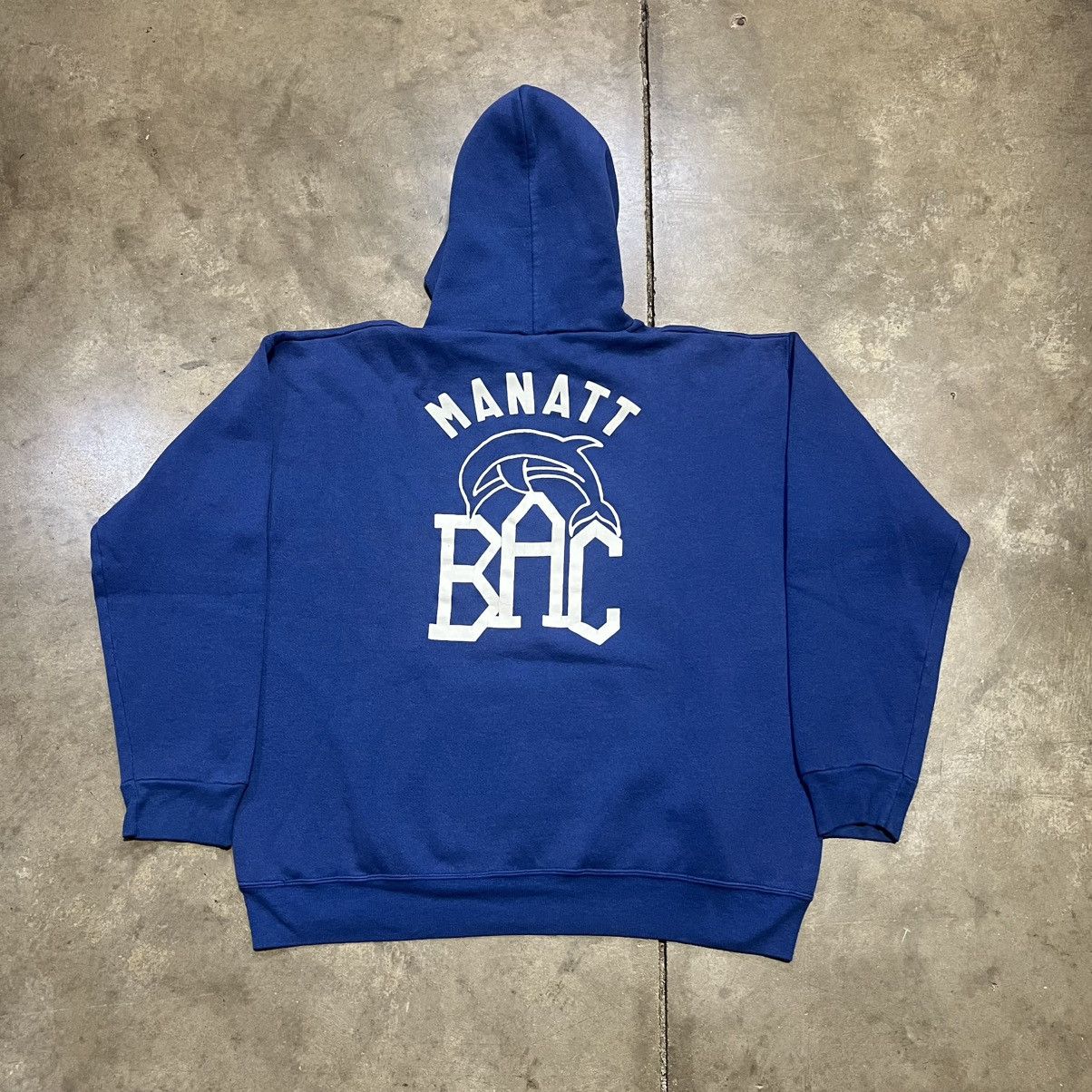 Vintage Vintage 80s Discus Athletic Hoodie Sweatshirt Brooklyn NYC Size US XL / EU 56 / 4 - 3 Thumbnail