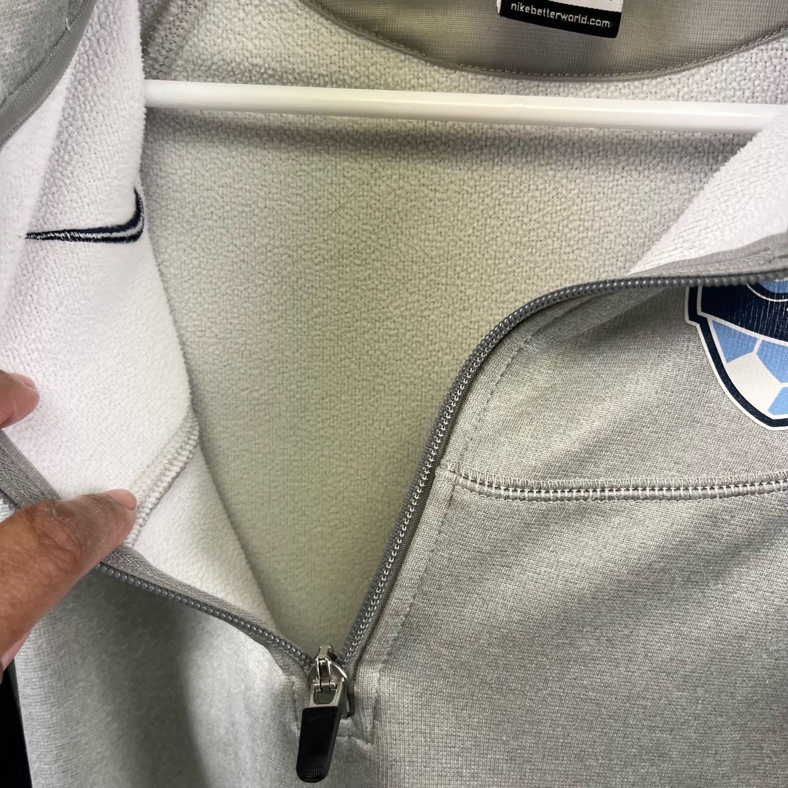 Nike Nike Soccer Fleece Lined Thermi-Fit Hooded Pullover MM-05 Size M / US 6-8 / IT 42-44 - 8 Thumbnail