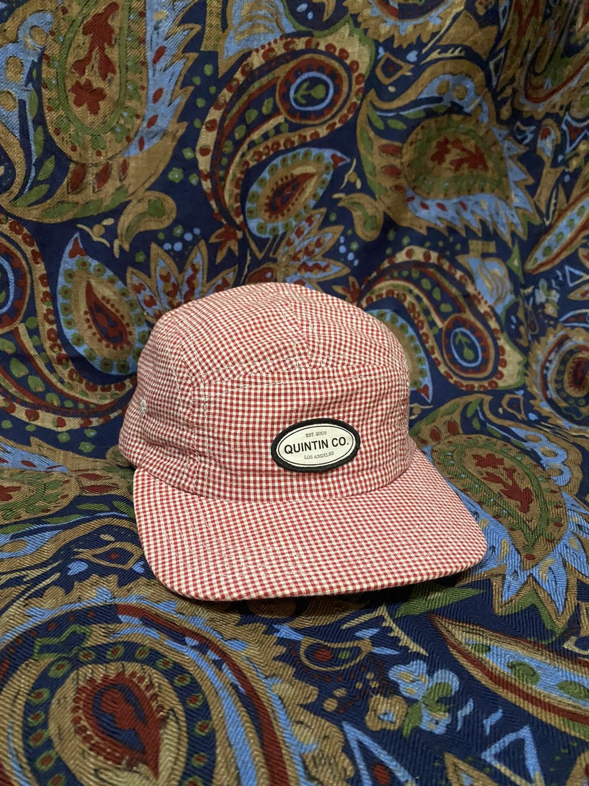 Hypebeast × Quintin Co. checker Los Angeles Quintin co. 5 panel Hypebeast Size ONE SIZE - 6 Thumbnail
