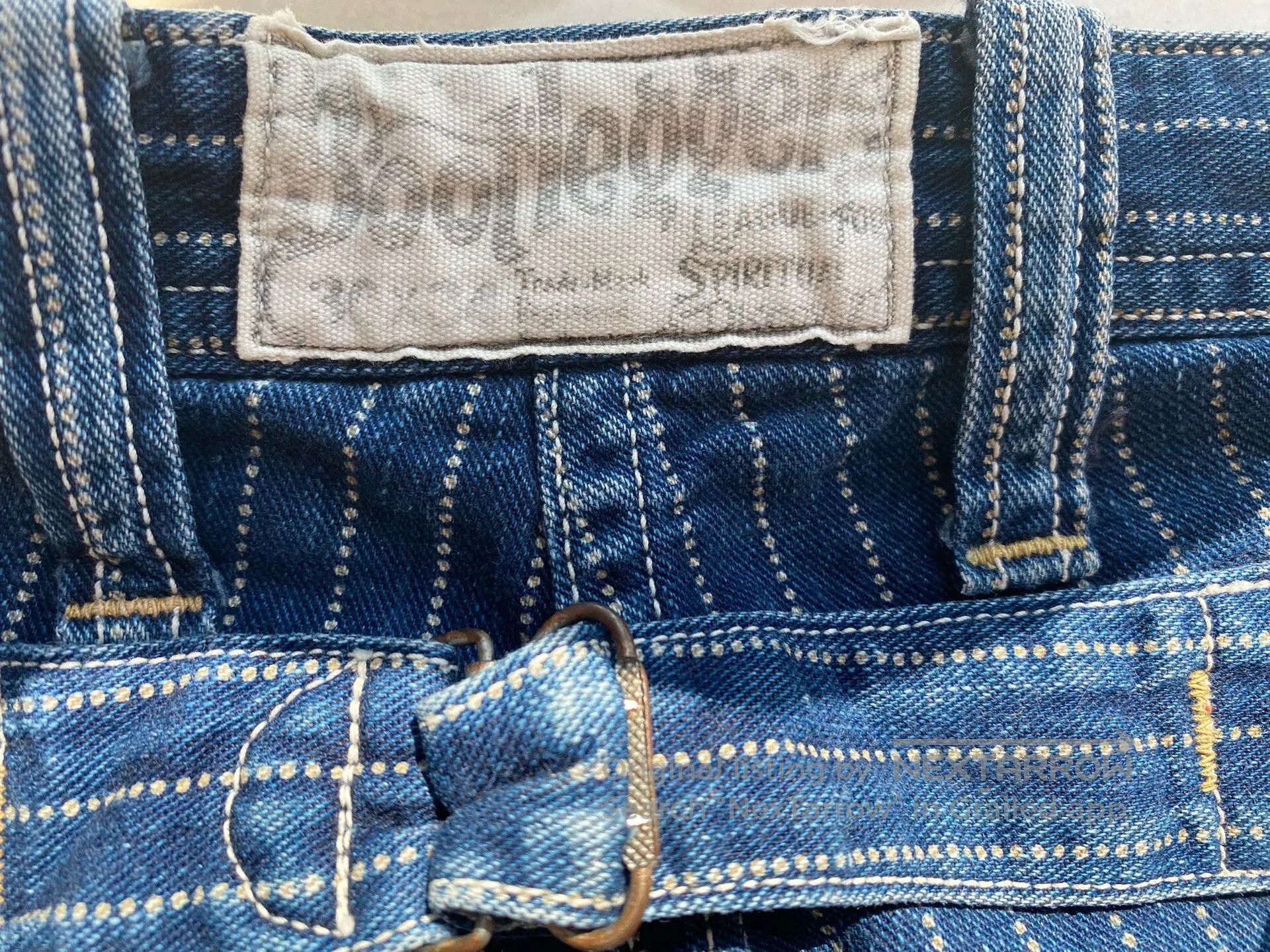 Freewheelers longshoreman bootleggers denim pants for men. Size US 30 / EU 46 - 5 Thumbnail