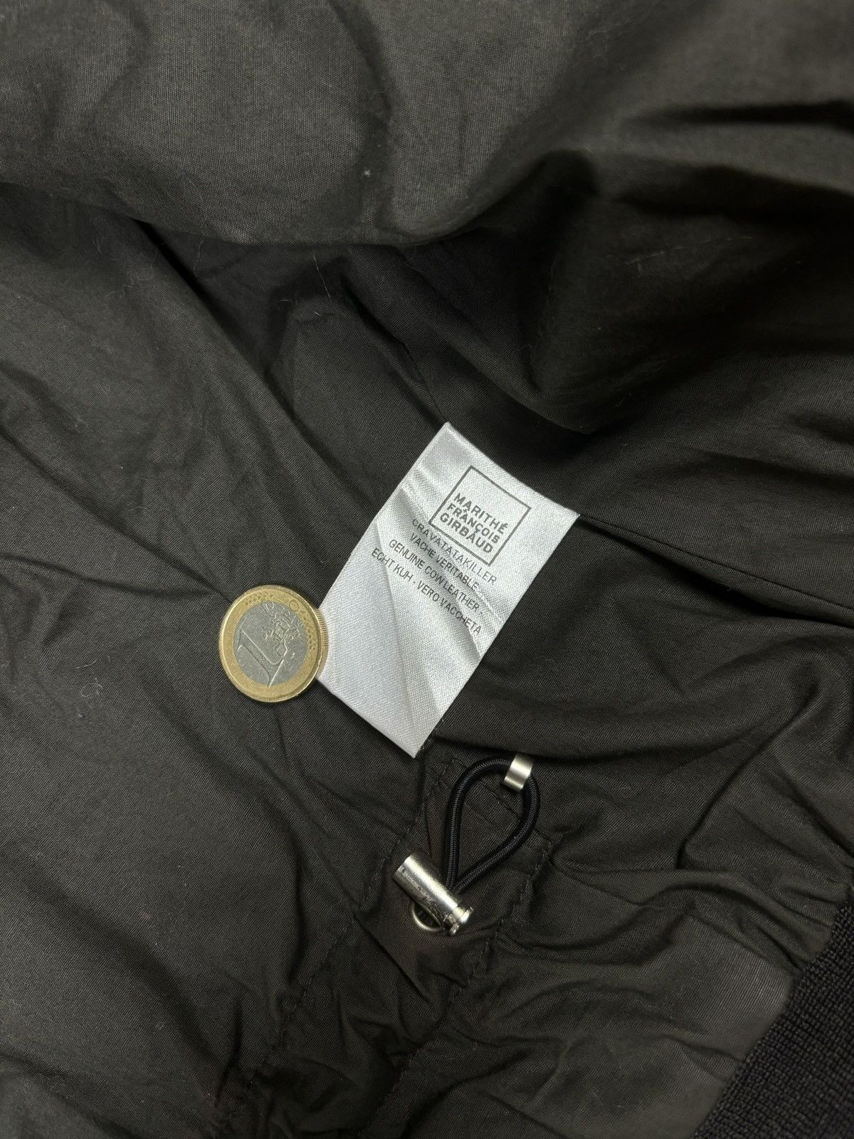Marithe + Francois Girbaud Marithé François Girbaud FW2002 Asymmetrical Leather Jacket Size M / US 6-8 / IT 42-44 - 6 Thumbnail