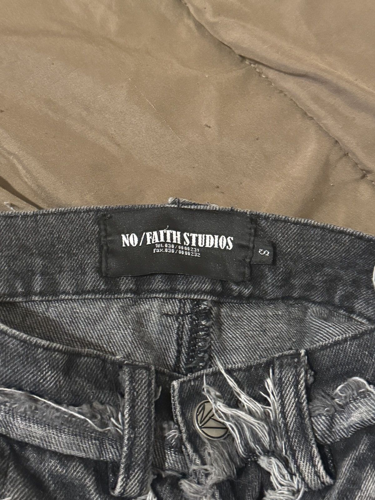 No Faith Studios No faith studio flared pants Size US 29 - 2 Thumbnail