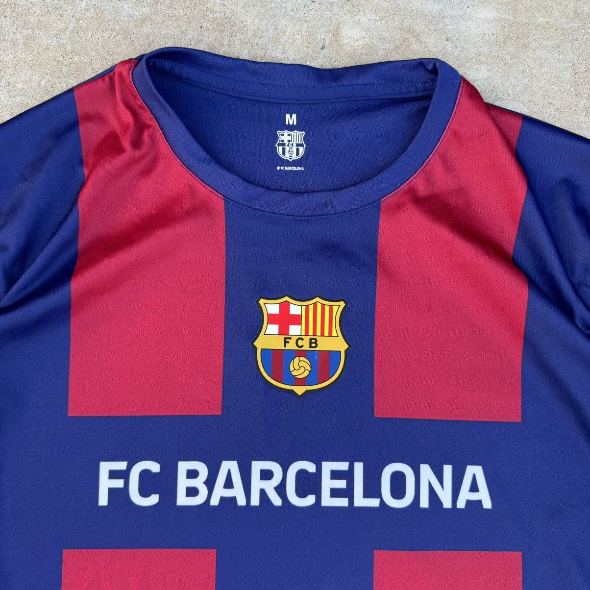Adidas × Nike Vintage Y2K Blue FC Barcelona Soccer Jersey Kit Fits Medium Size US M / EU 48-50 / 2 - 2 Thumbnail