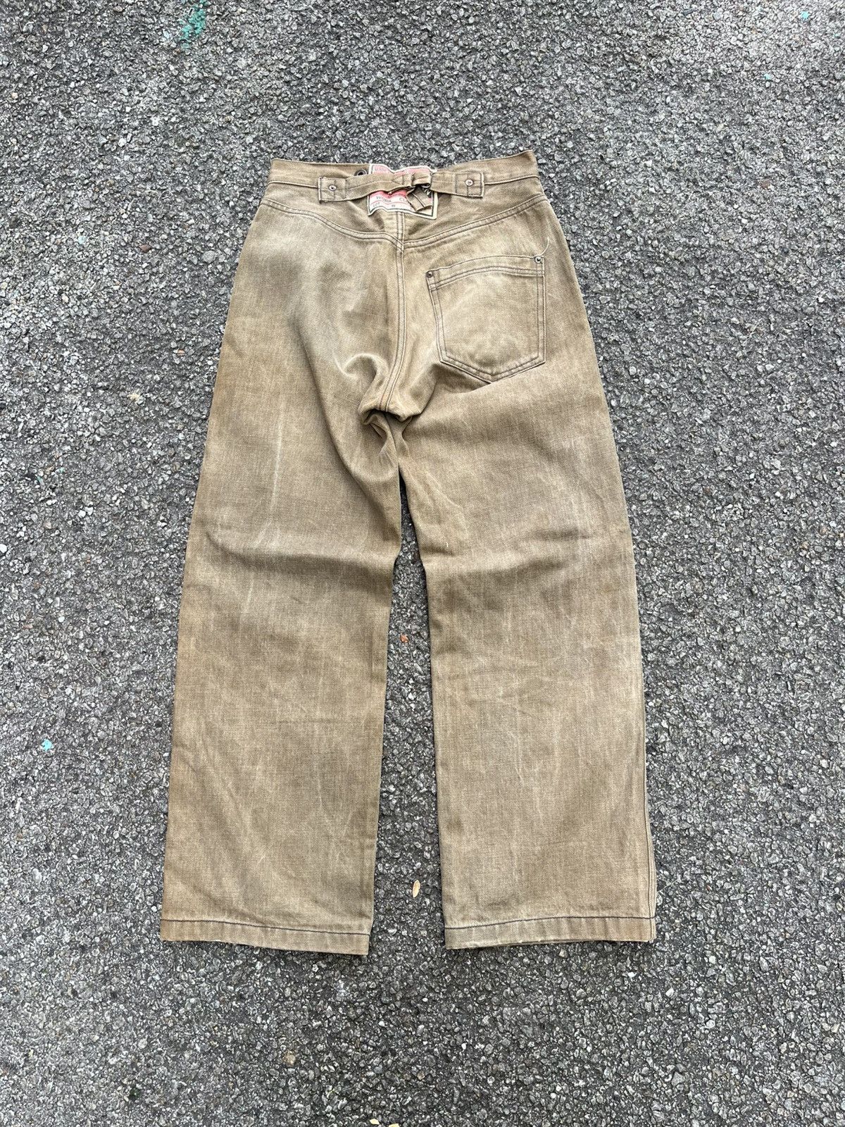 Cushman 1980s 70s Cushman Lot 22300 Vintage Workwear Pant Union Made Size US 28 / EU 44 - 1 Thumbnail