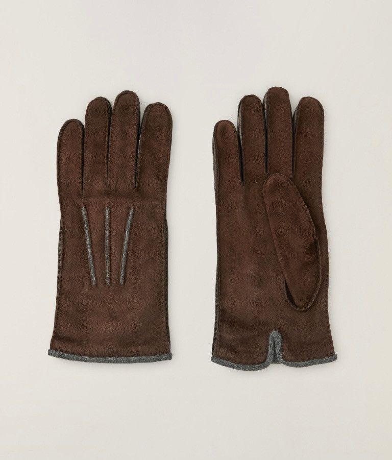 Loro Piana o1srvl11e0325 FAF8675 Size: OS / Gloves in Brown Size ONE SIZE - 1 Thumbnail
