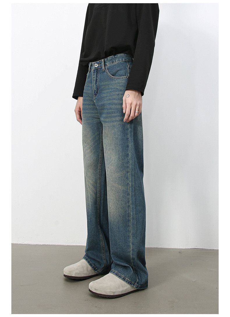 Japanese Brand × Jean Vintage blue American loose straight washed jeans y2k Size US 32 / EU 48 - 6 Thumbnail